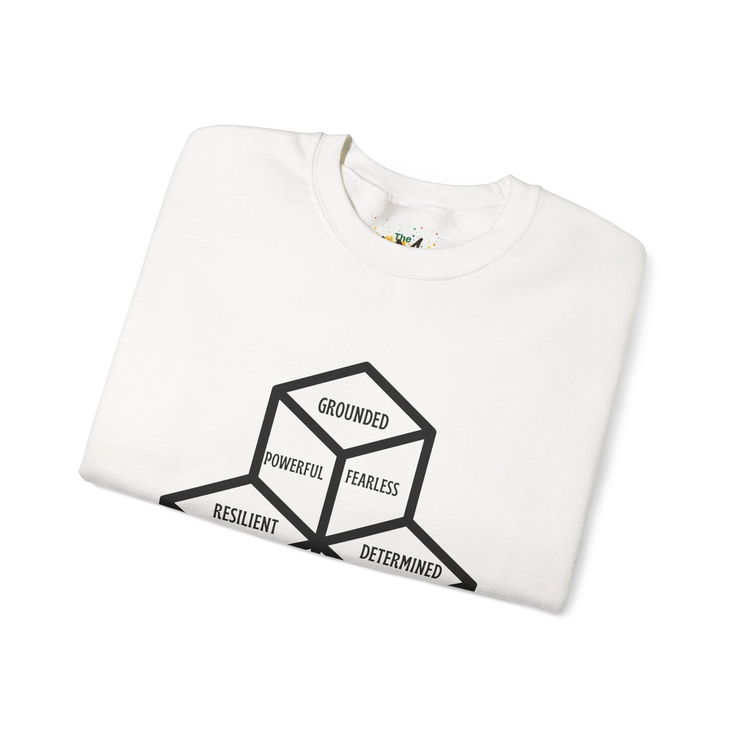 RESET & REFOCUS™ Identity Blocks Sweatshirt – Empowerment Apparel for Young Men