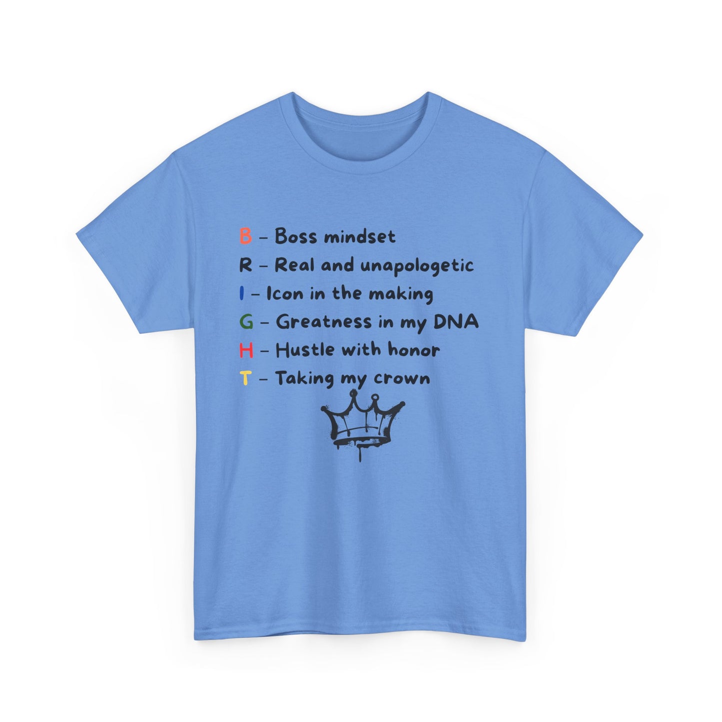 Boss Mindset Unisex Heavy Cotton Tee | Empowering Apparel for Aspiring Entrepreneurs, Motivational Gift, Casual Wear