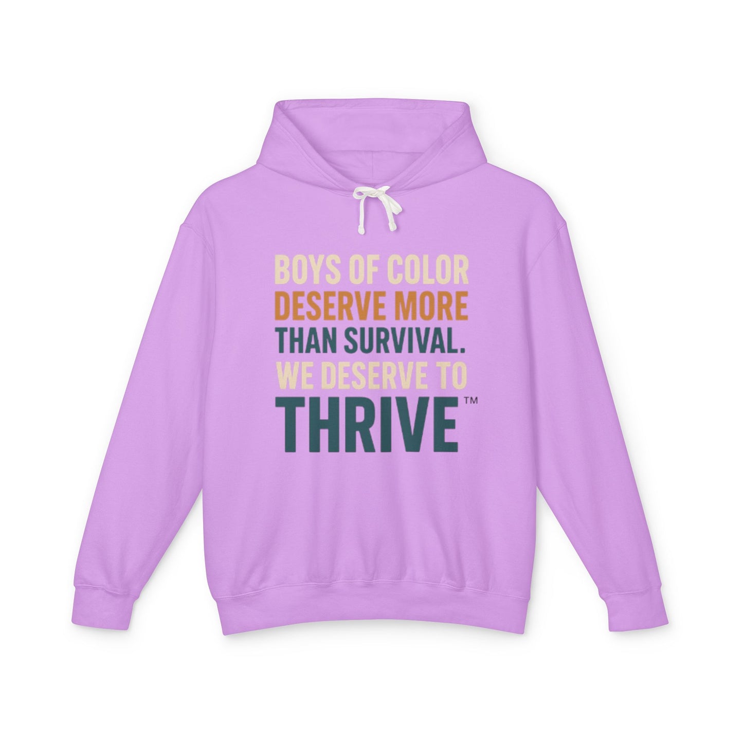 Broken Crayons We Deserve to Thrive™ Hoodie – Empower Boys of Color to Rise