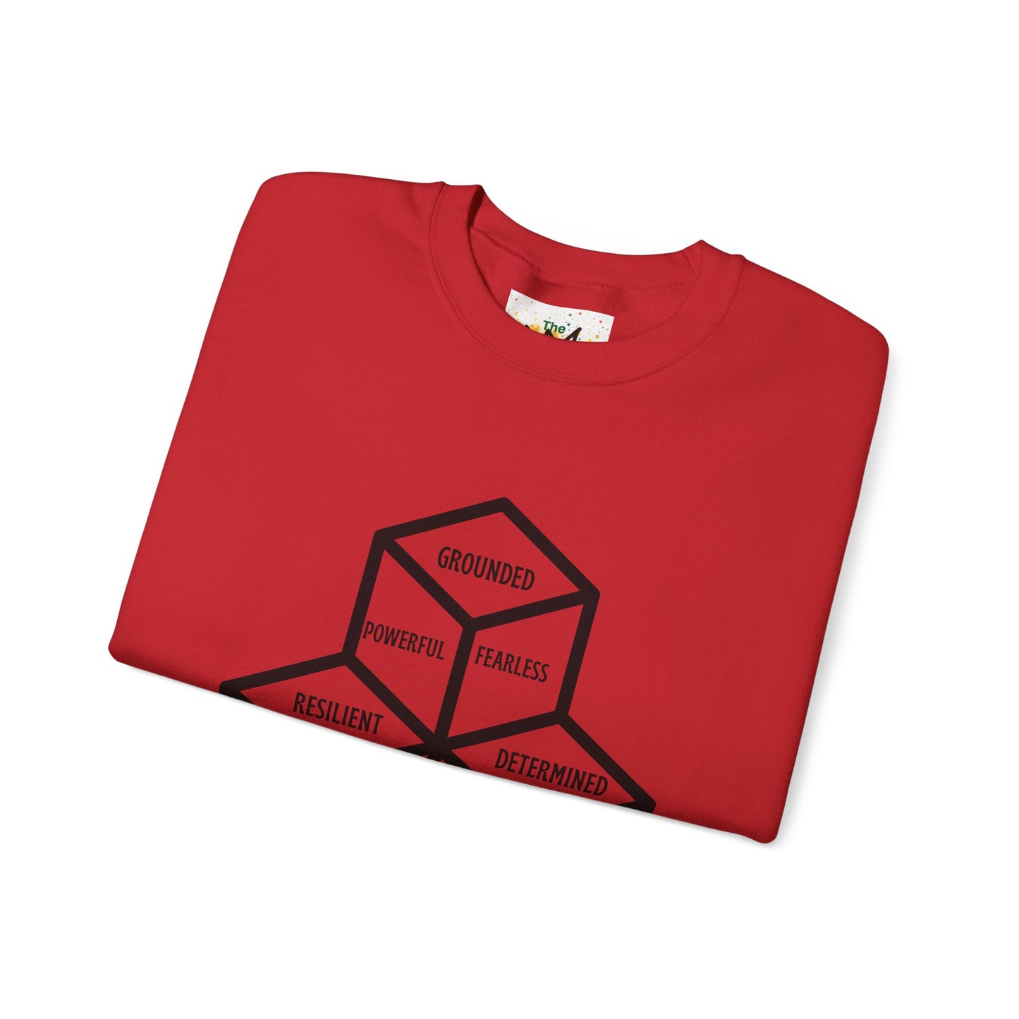 RESET & REFOCUS™ Identity Blocks Sweatshirt – Empowerment Apparel for Young Men