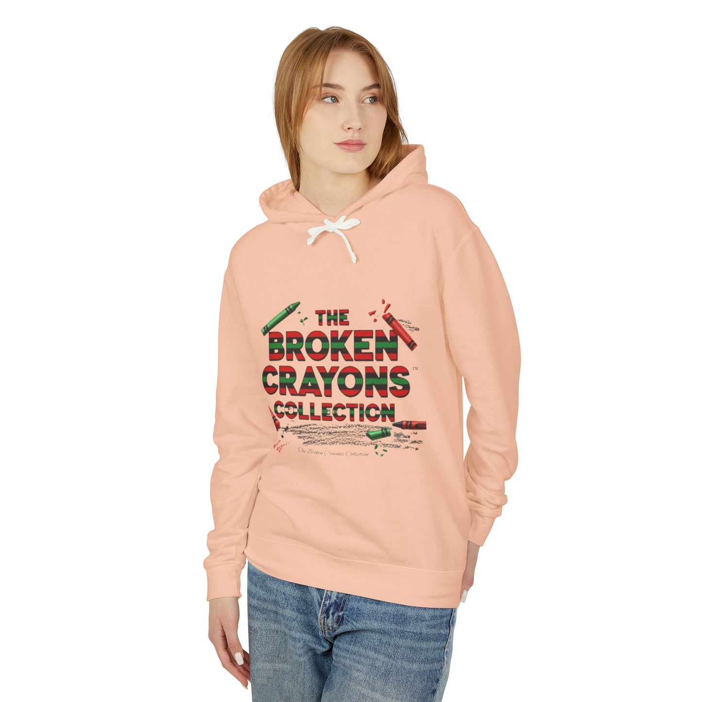 The Broken Crayons Collection Lightweight Hooded Sweatshirt