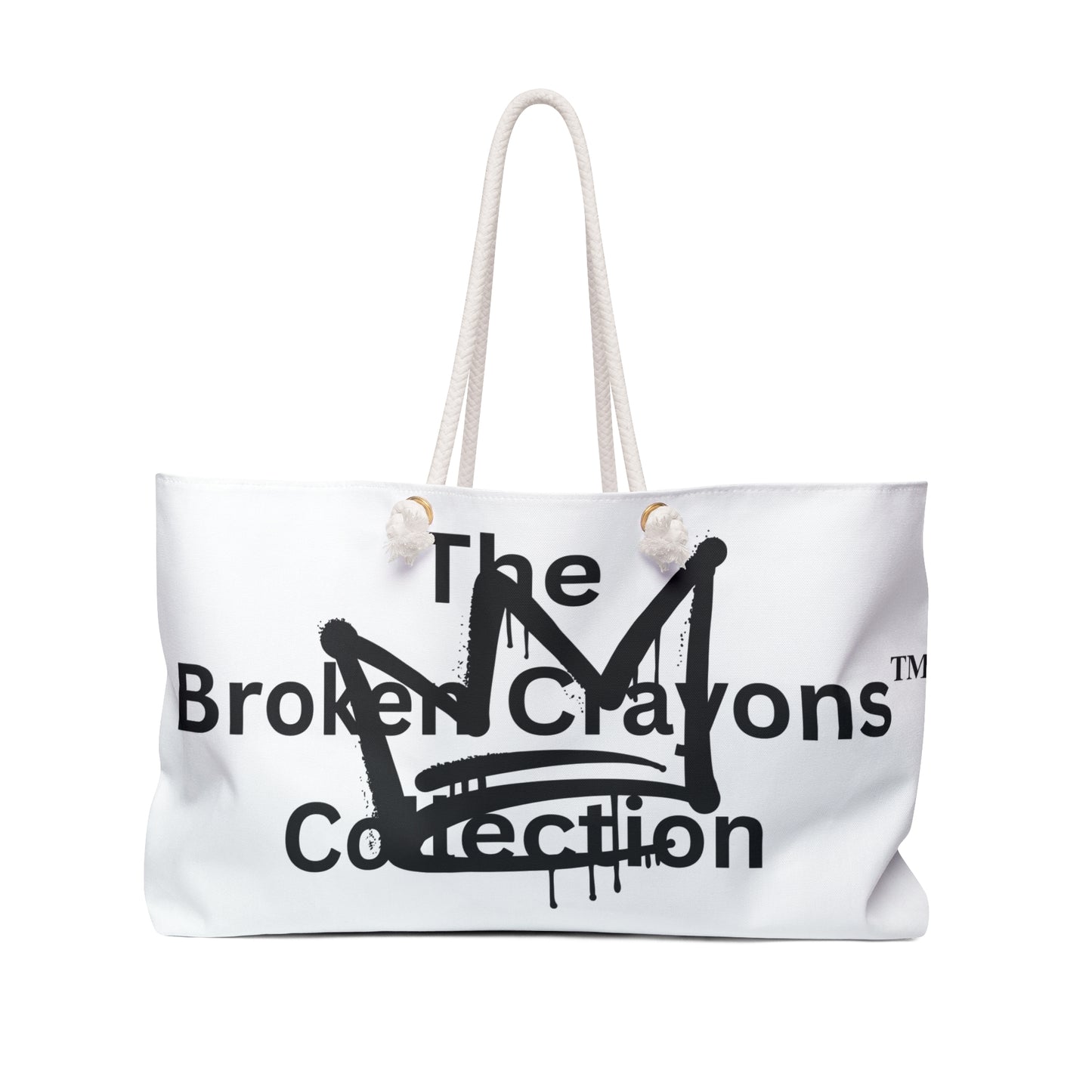 Broken Crayons Collection™ Tote Bag – Empowerment & Style with Crown Symbol