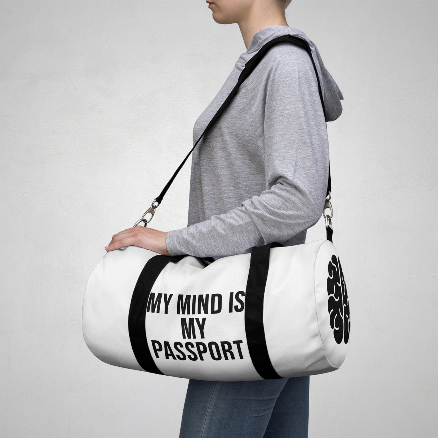 Stylish Duffel Bag for Gym, Travel, or Weekend Getaways | Personalized Travel Bag, Workout Gear, Luggage, Sports Bag, Gym Tote