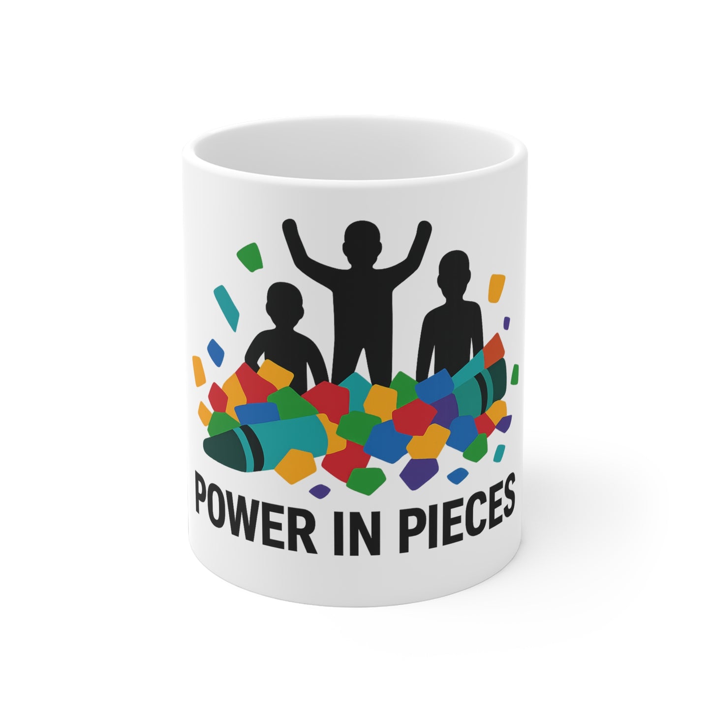 Empowering Ceramic Mug - Perfect Gift for Activists, Motivational Coffee Cup, Inspirational Decor, Unique Tea Mug, Ideal for Every Occasion