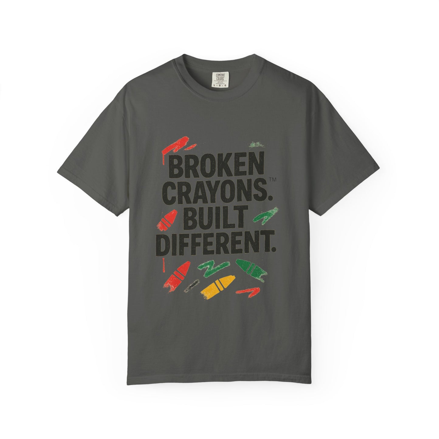 Broken Crayons Built Different™ Tee | Bold Urban Streetwear