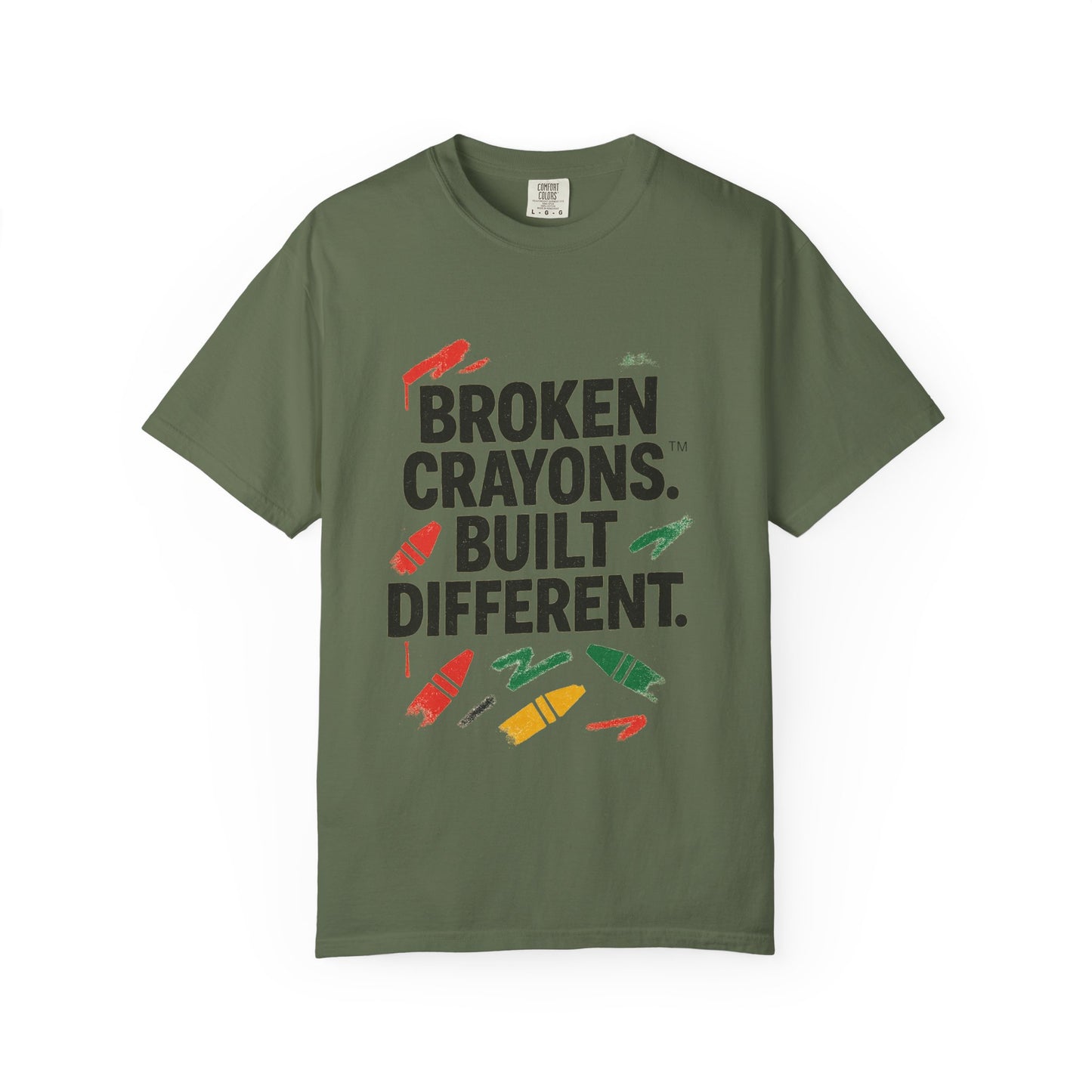 Broken Crayons Built Different™ Tee | Bold Urban Streetwear