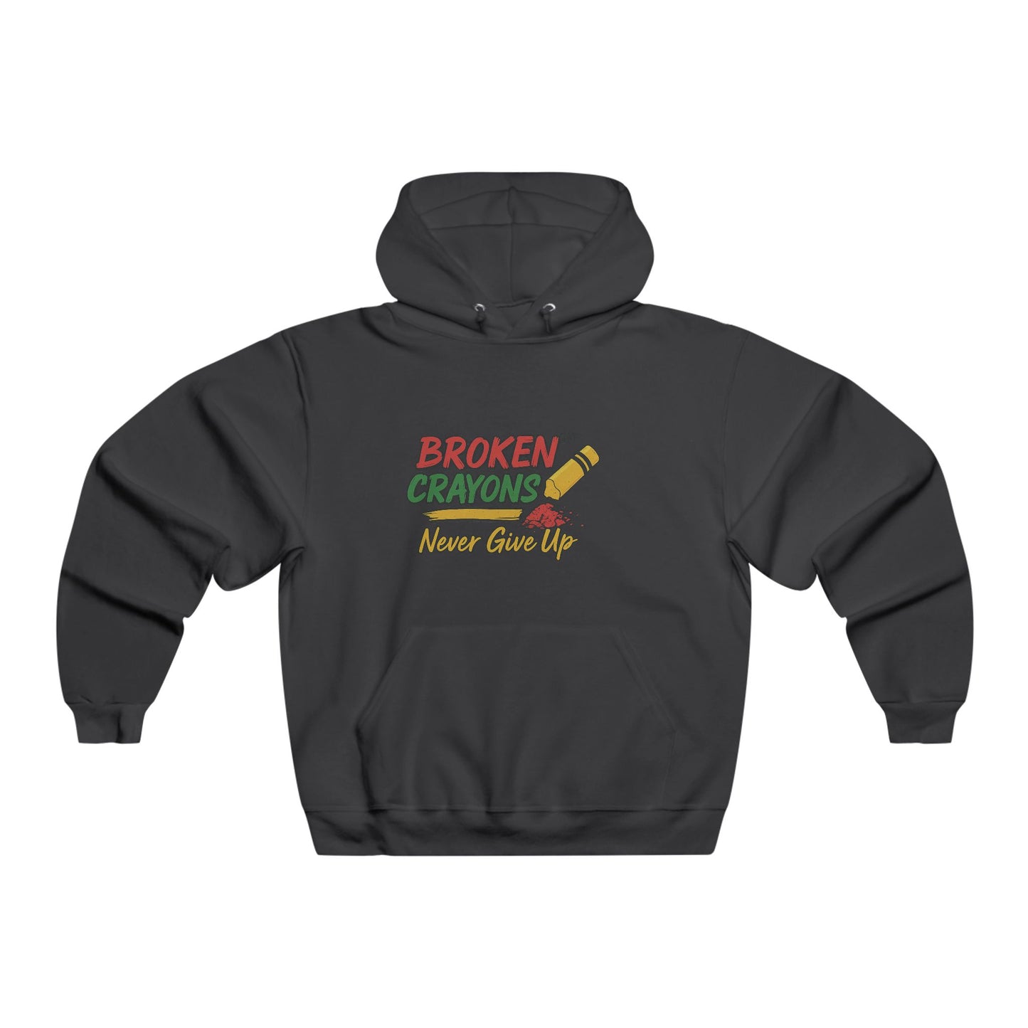 Inspirational Hooded Sweatshirt for Men, Empowerment Apparel, Colorful Motivational Hoodie, Perfect Gift for Teens, Positive Vibes