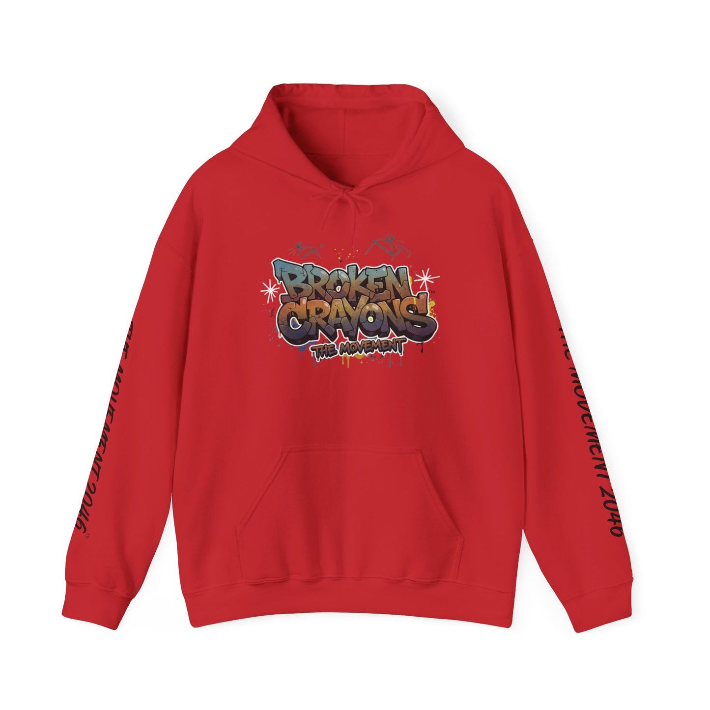 Graffiti Hoodie – Broken Crayons Collection™ | Bold Streetwear for the Movement