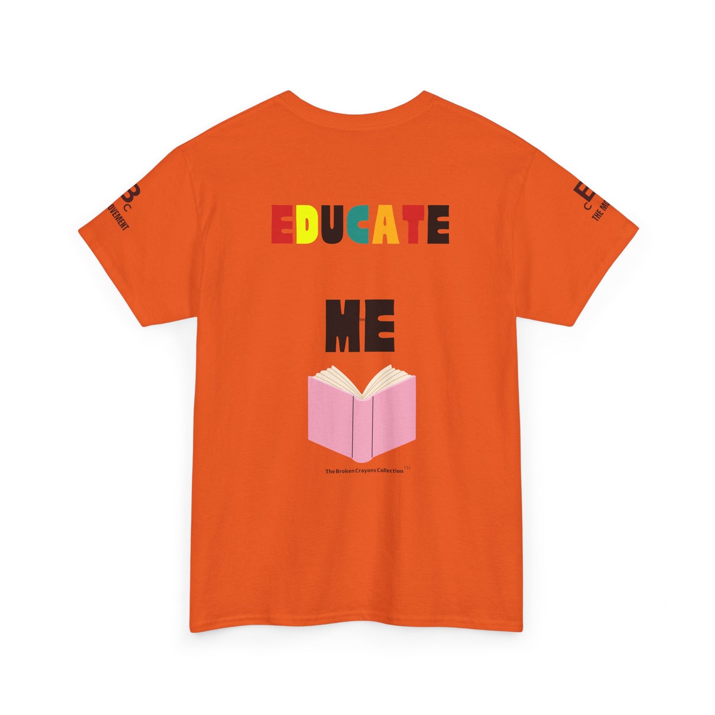 Broken Crayons Unisex Heavy Cotton Tee - Educational Graphic T-Shirt, Gift for Teachers, Kids Apparel, Fun Learning Shirt, Back to School