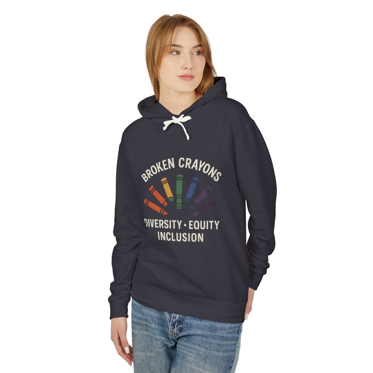 Broken Crayons™ Diversity Hoodie – “I Am a Boy of Color…PERIOD!” Empowerment Streetwear