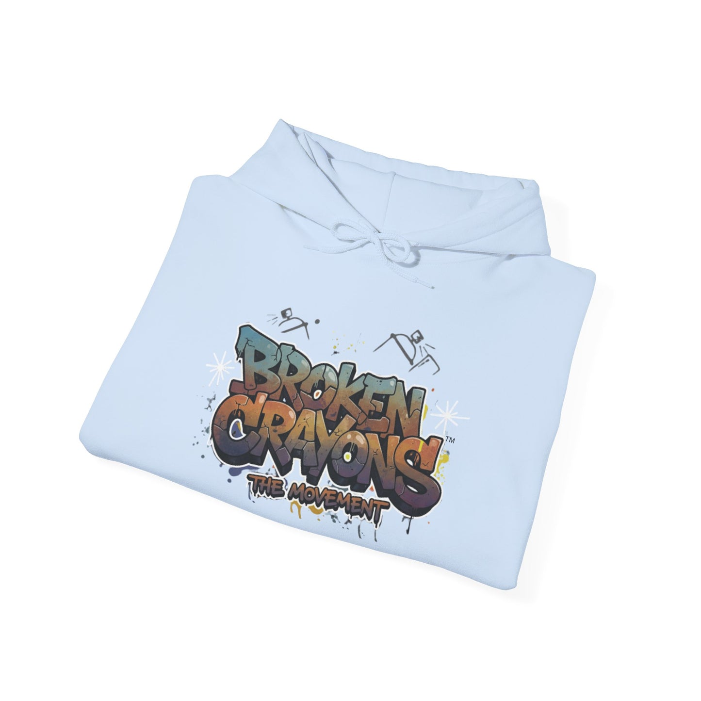 Graffiti Hoodie – Broken Crayons Collection™ | Bold Streetwear for the Movement