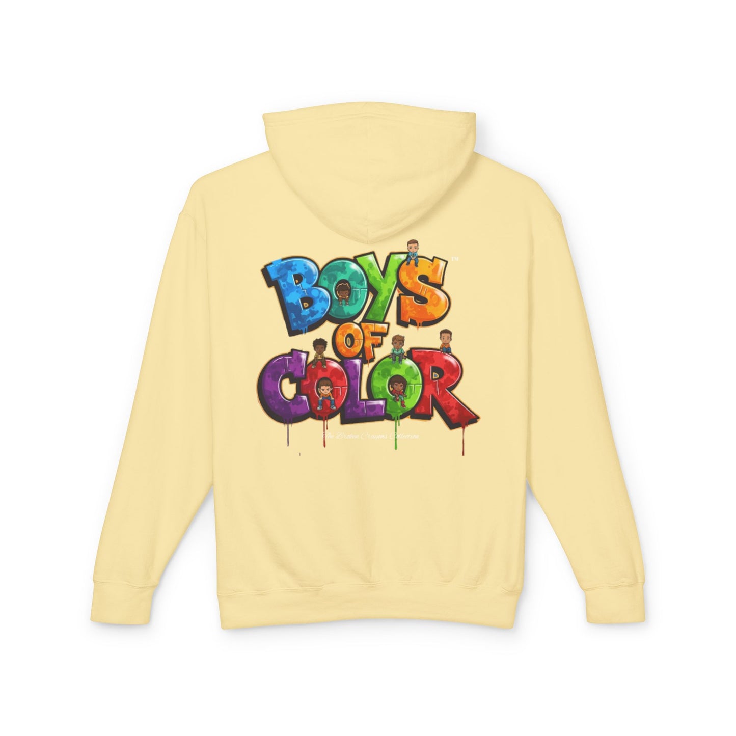 The Broken Crayons Collection Lightweight Hooded Sweatshirt