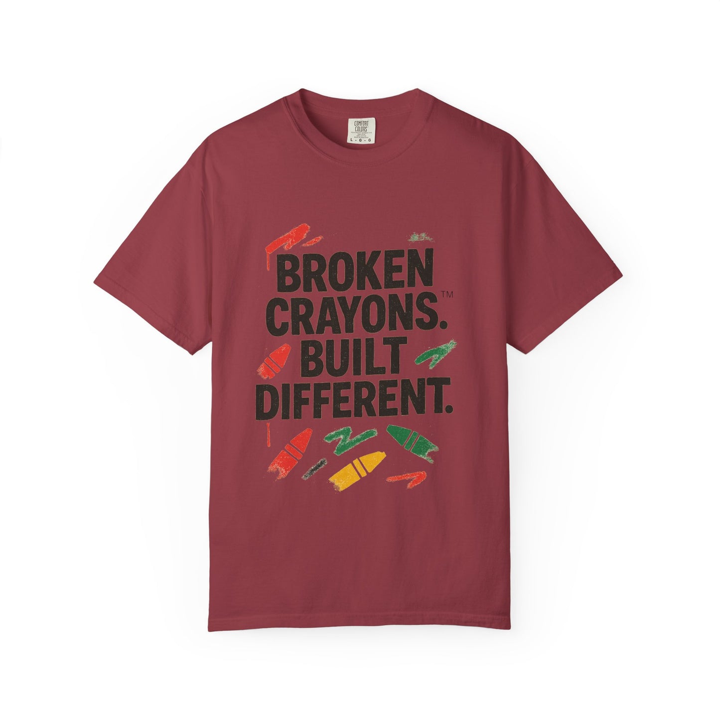 Broken Crayons Built Different™ Tee | Bold Urban Streetwear
