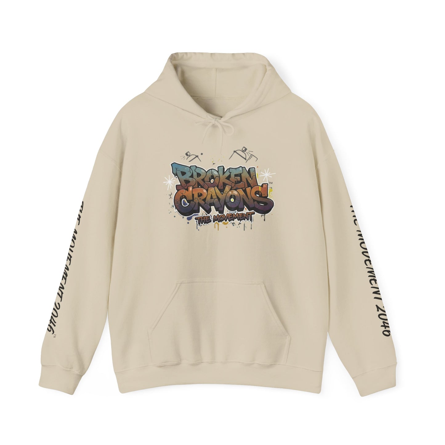 Graffiti Hoodie – Broken Crayons Collection™ | Bold Streetwear for the Movement