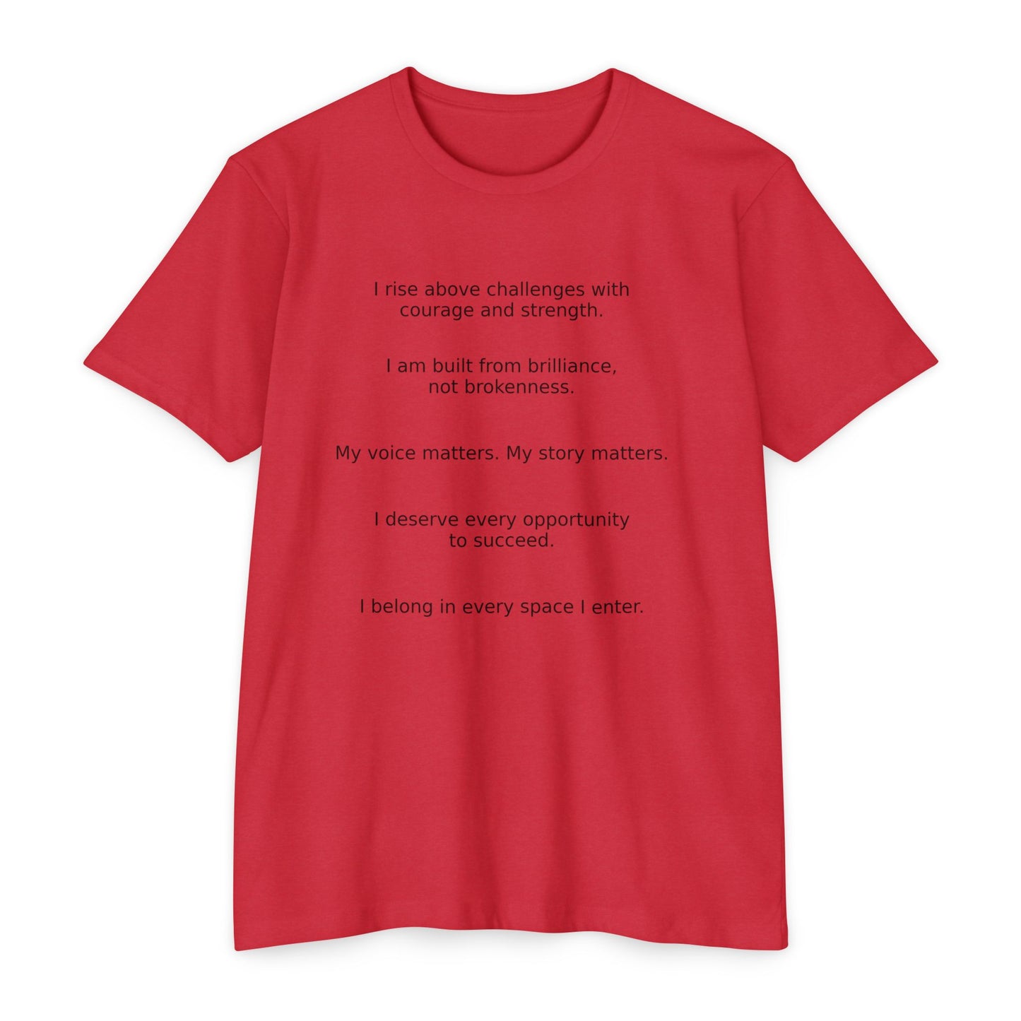 Empowerment T-Shirt, Inspirational Tee, Motivational Shirt, Unisex Statement Top, Everyday Confidence Wear