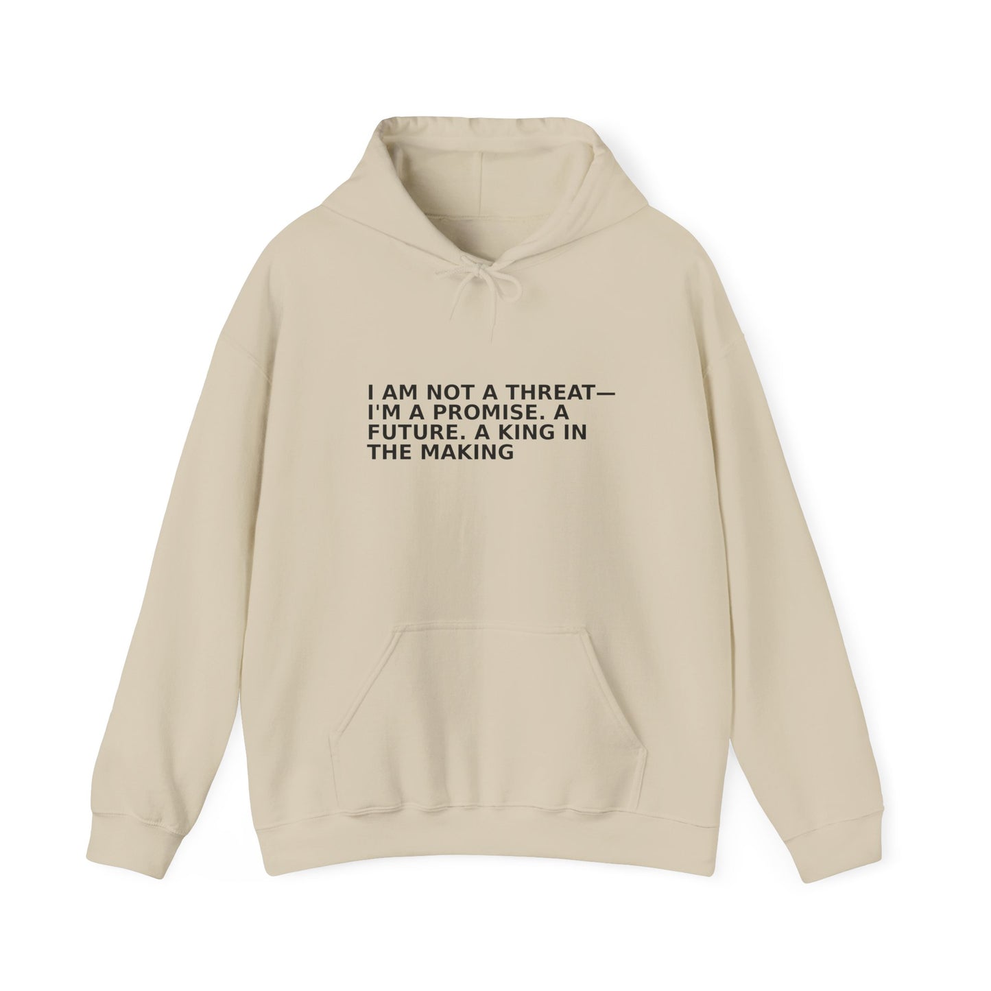 Empowerment Message Hoodie, Cozy Unisex Sweatshirt for Self-Expression, Future, Promise, Gift for Him/Her, Casual Wear