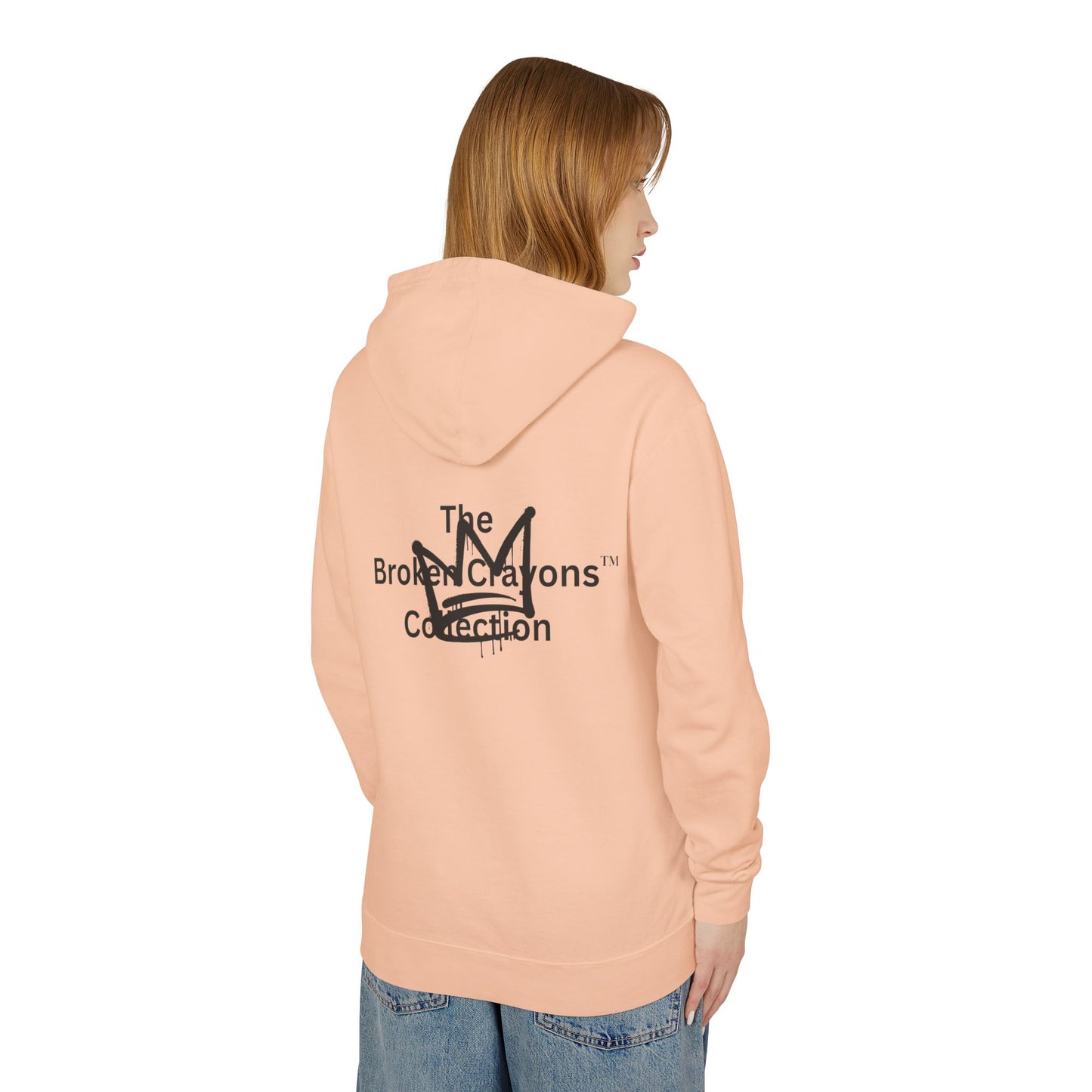 Unisex Hooded Sweatshirt - 'Thinking Thug, Higher Unleashing Greatness' - Motivational Gift, Everyday Casualwear, Unique Statement Piece