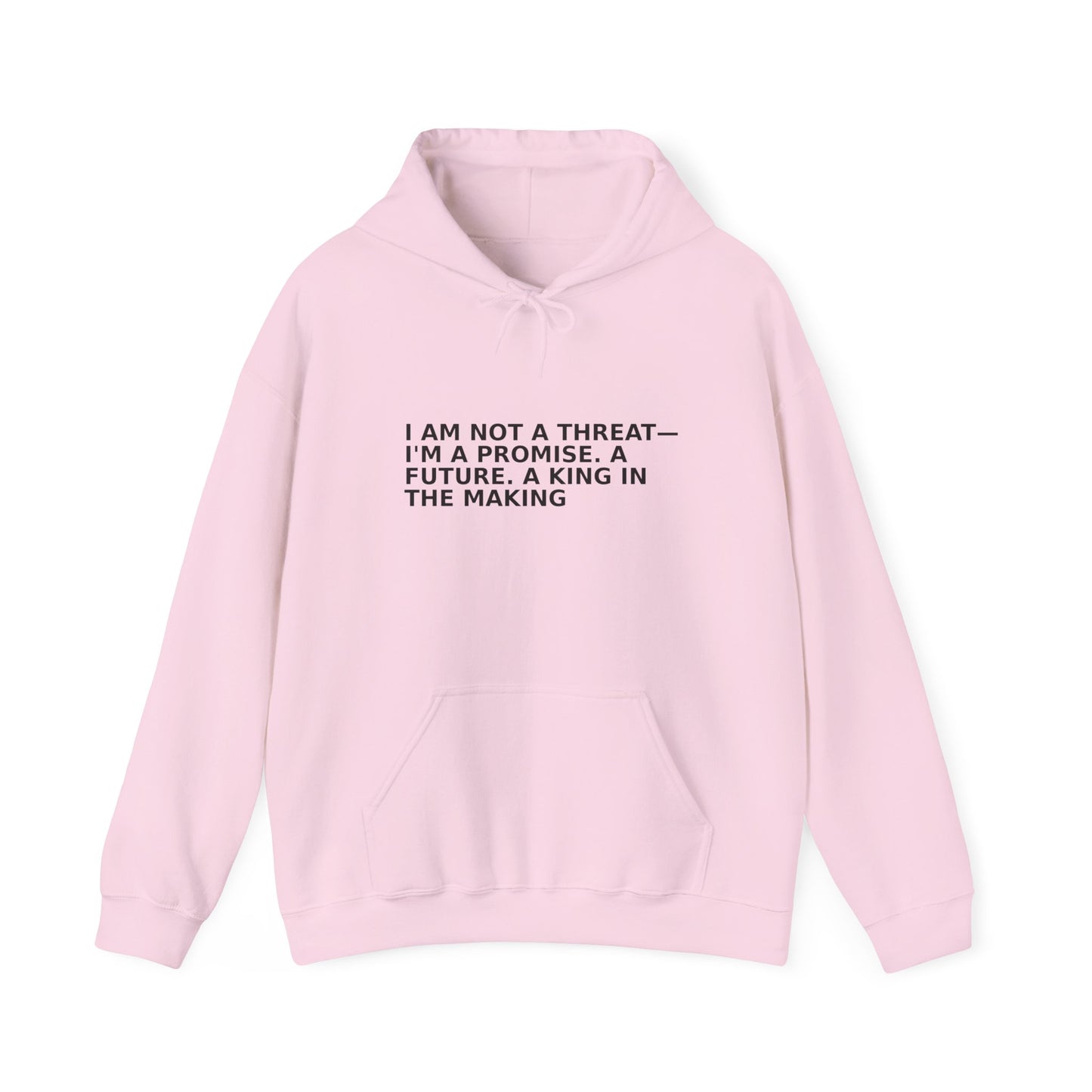 Empowerment Message Hoodie, Cozy Unisex Sweatshirt for Self-Expression, Future, Promise, Gift for Him/Her, Casual Wear