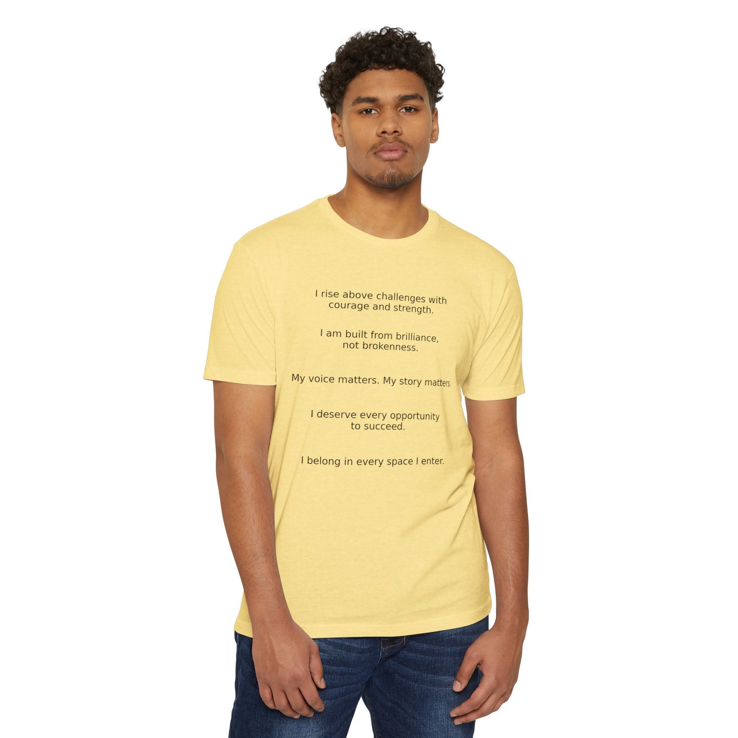 Empowerment T-Shirt, Inspirational Tee, Motivational Shirt, Unisex Statement Top, Everyday Confidence Wear