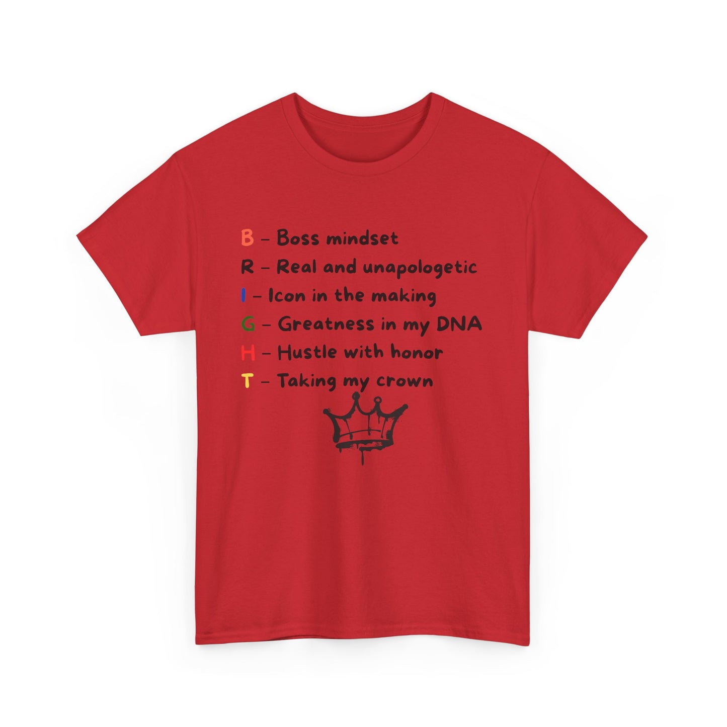 Boss Mindset Unisex Heavy Cotton Tee | Empowering Apparel for Aspiring Entrepreneurs, Motivational Gift, Casual Wear