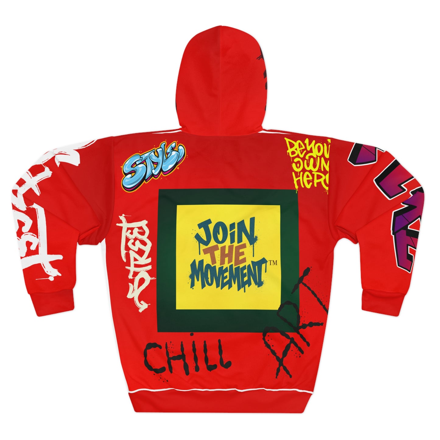 The Broken Crayons Street Art Unisex Hoodie, Vibrant Streetwear, Graffiti-Inspired Fashion