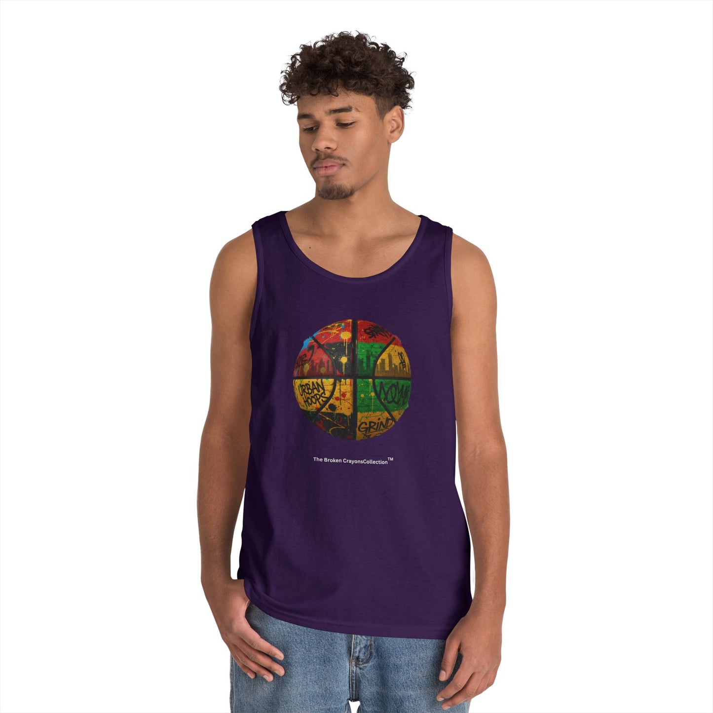 Urban Pan-African Basketball Tank Top - The Broken Crayons Collection