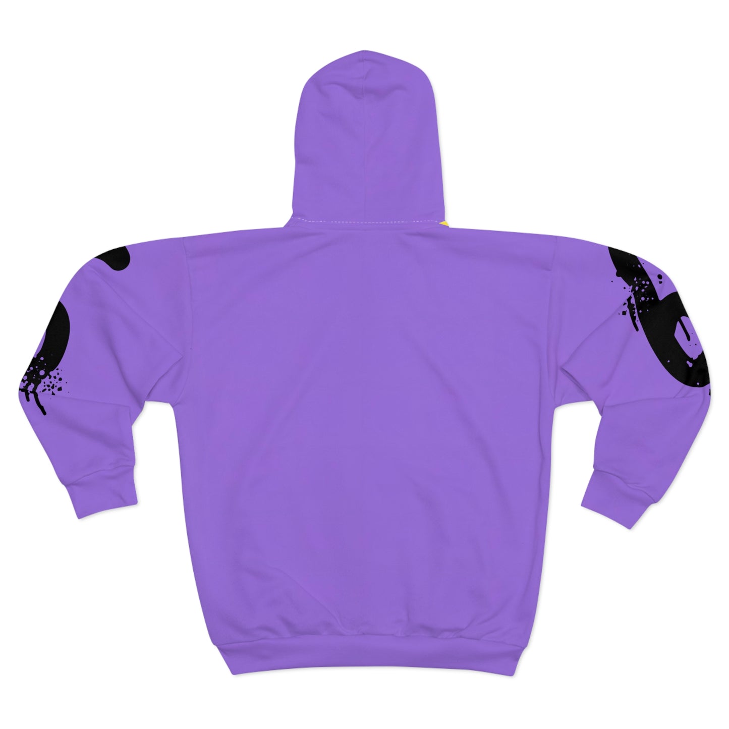 Broken Crayons Collection Vibrant New York City Unisex Zip Hoodie, Casual Streetwear