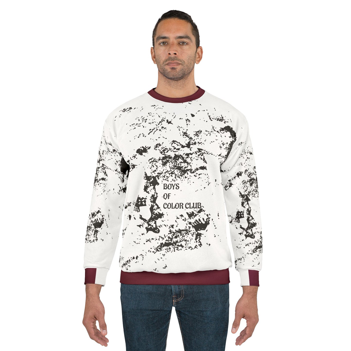 Broken Crayons Collection Unisex Sweatshirt - Boys of Color Club, The Movement, Streetwear, Gift for Activists, Cozy Sweatshirt