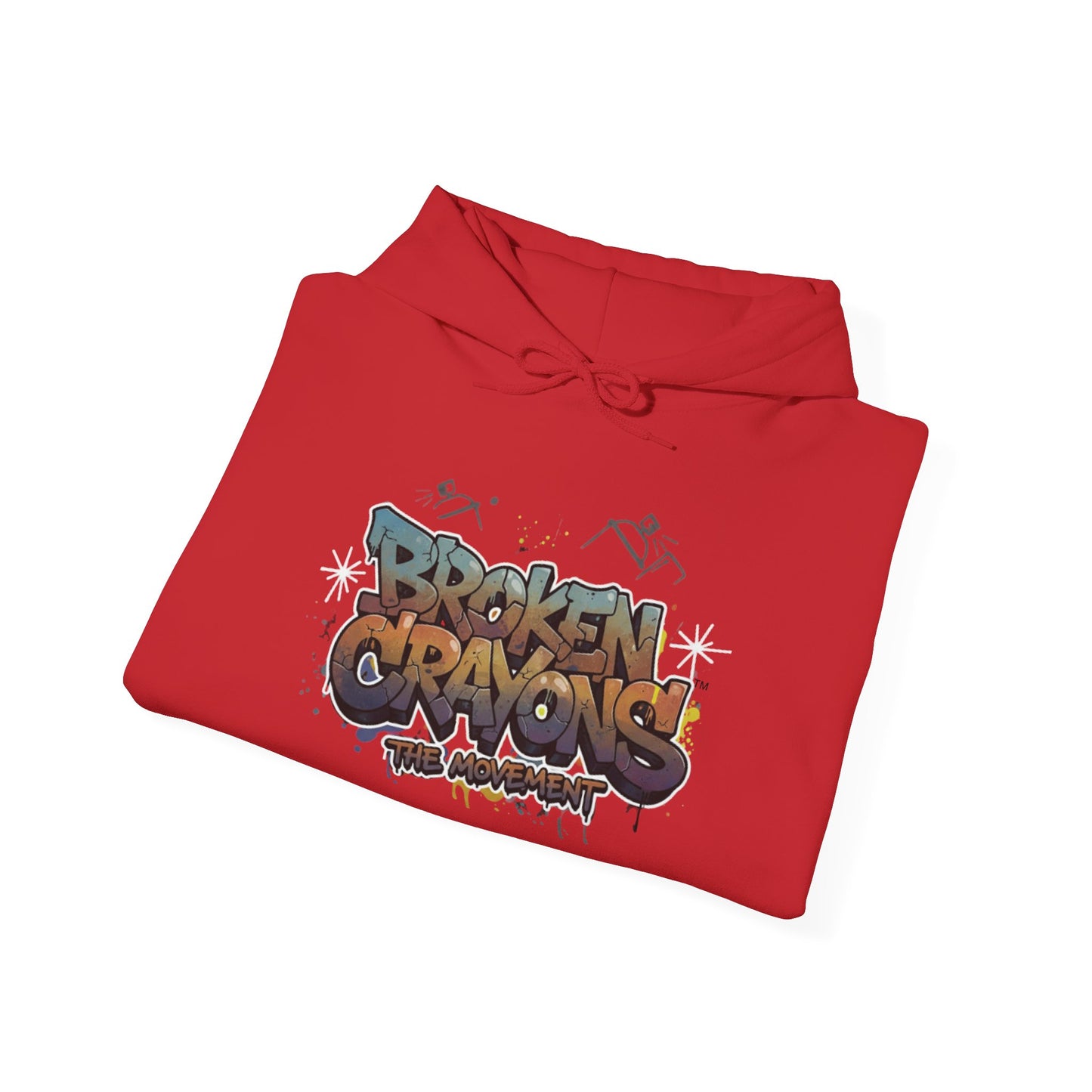 Graffiti Hoodie – Broken Crayons Collection™ | Bold Streetwear for the Movement