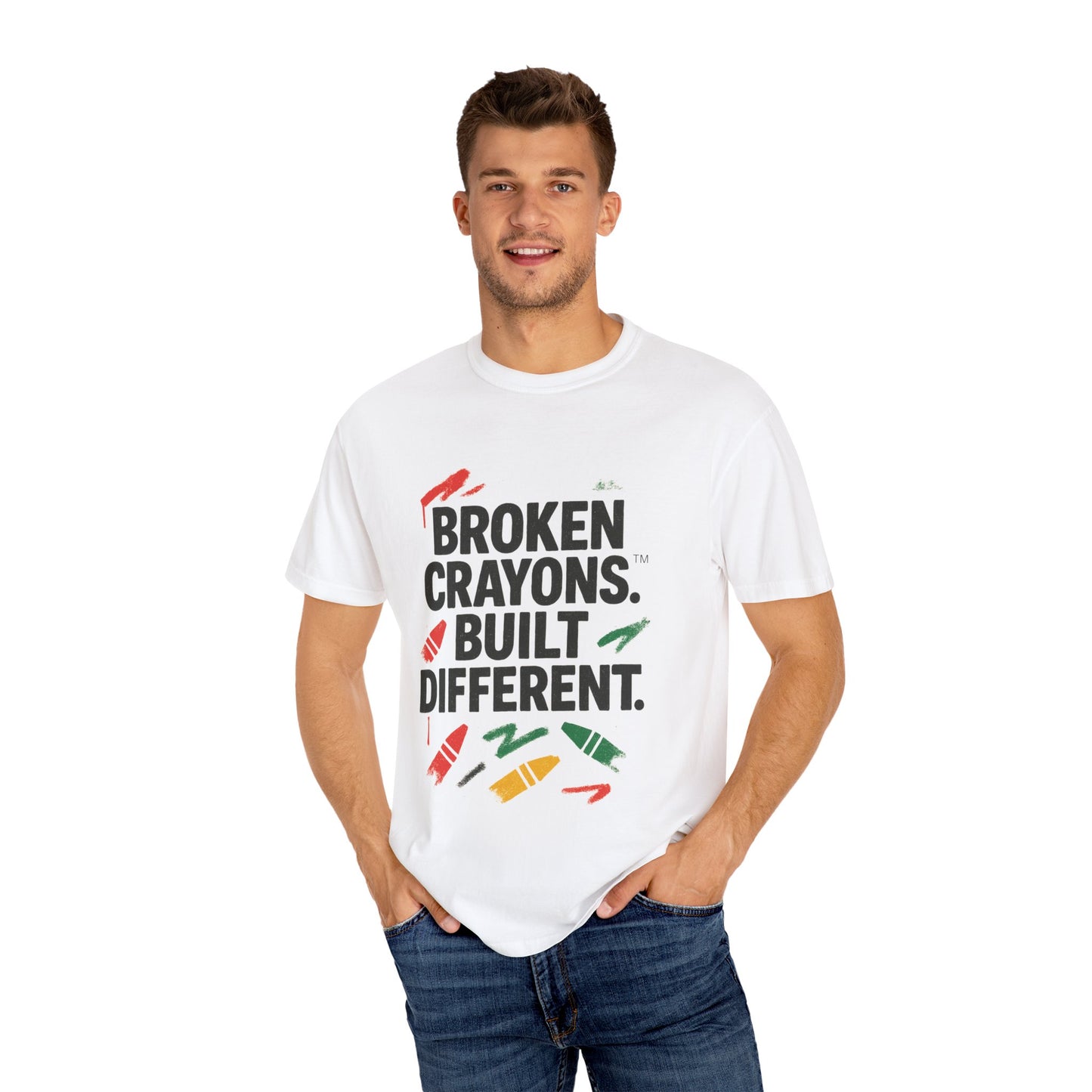 Broken Crayons Built Different™ Tee | Bold Urban Streetwear