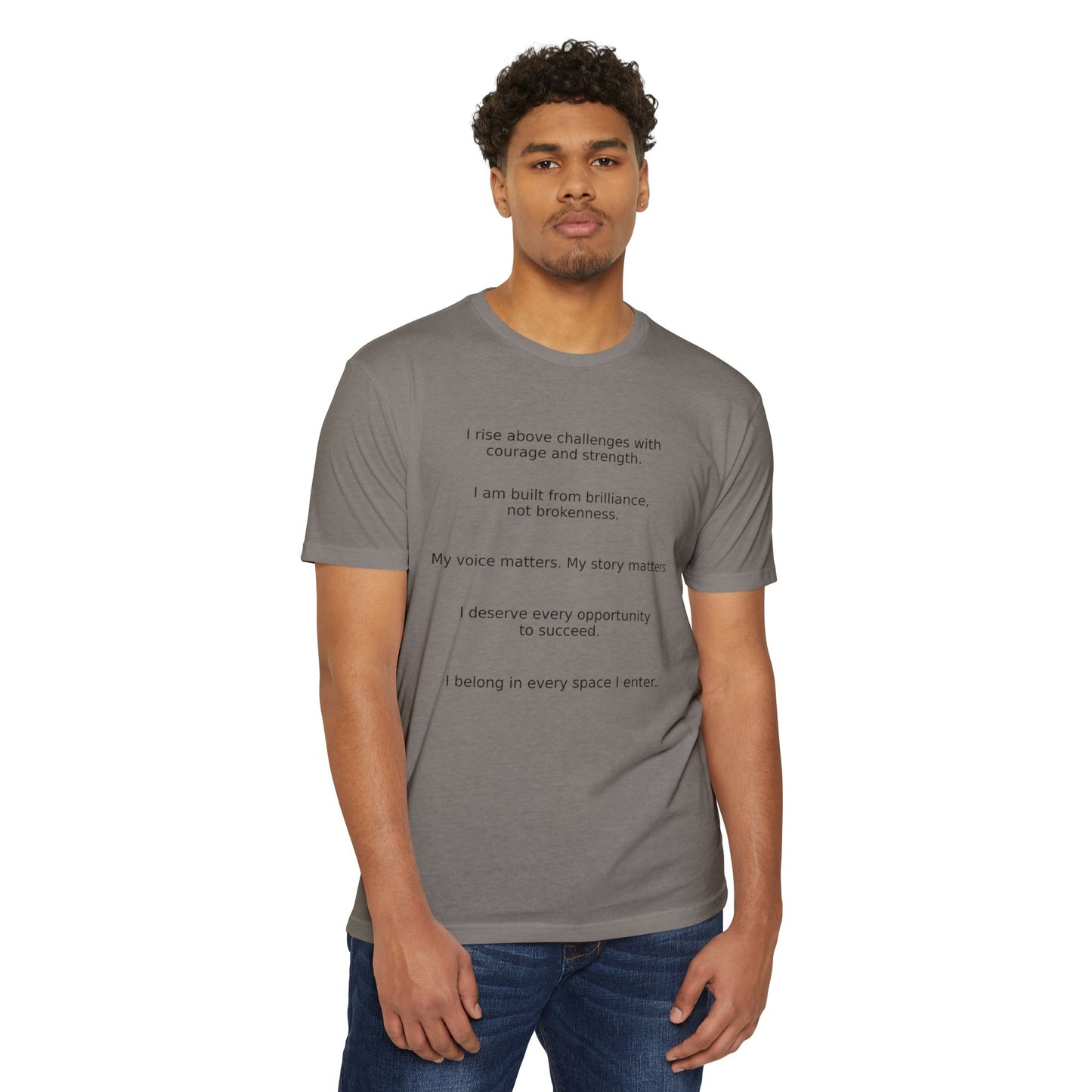 Empowerment T-Shirt, Inspirational Tee, Motivational Shirt, Unisex Statement Top, Everyday Confidence Wear