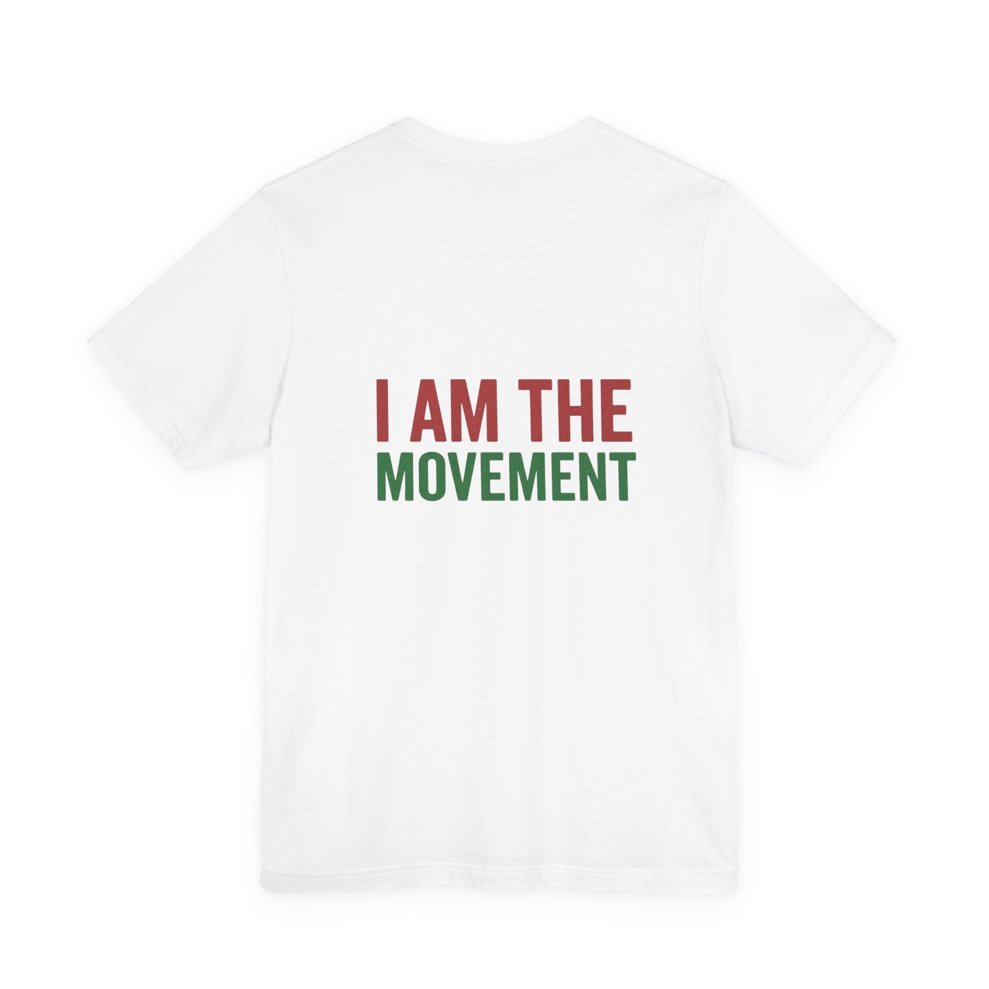 Unapologetically Me™ / I Am The Movement™ Red Tee – Empowerment Shirt for Boys of Color