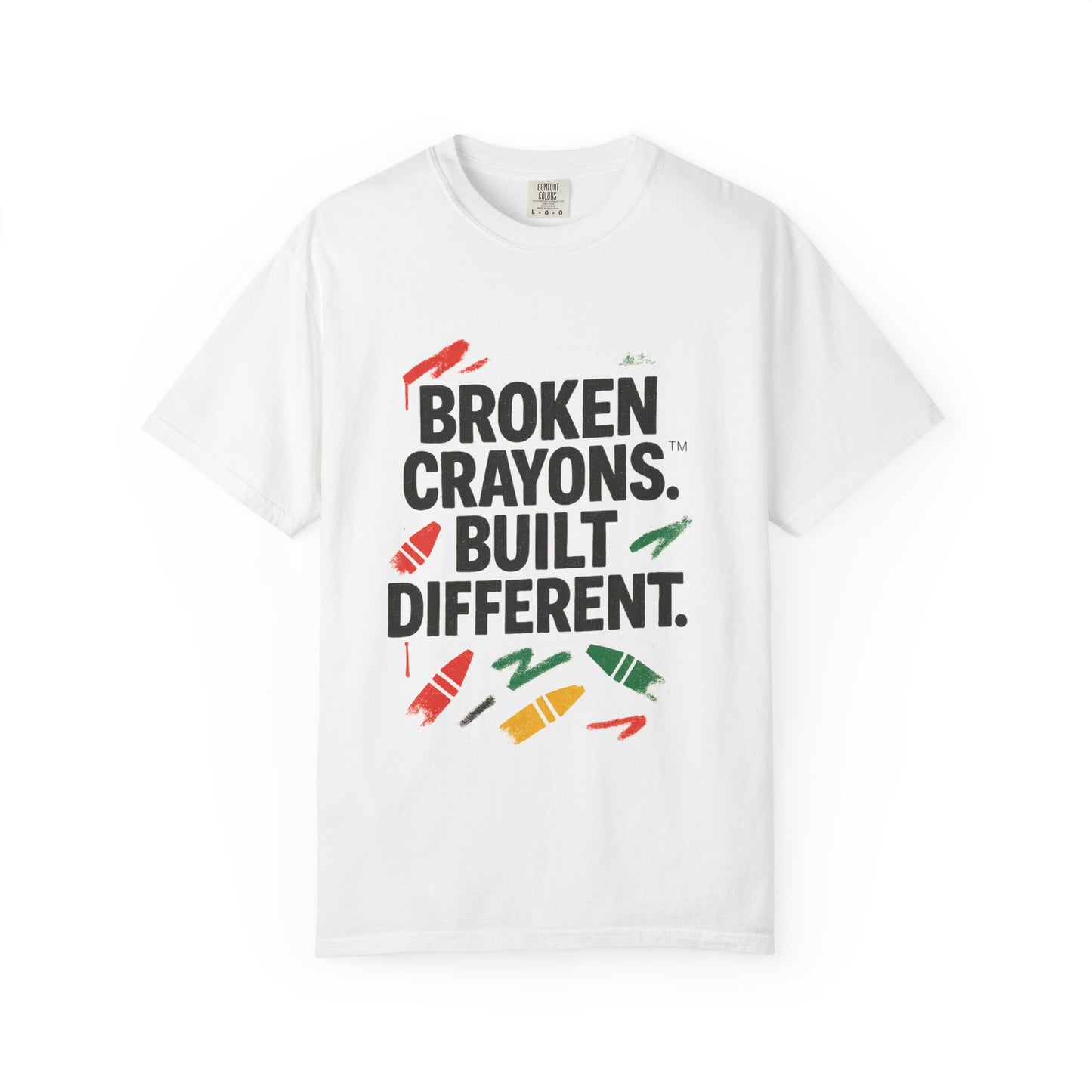 Broken Crayons Built Different™ Tee | Bold Urban Streetwear