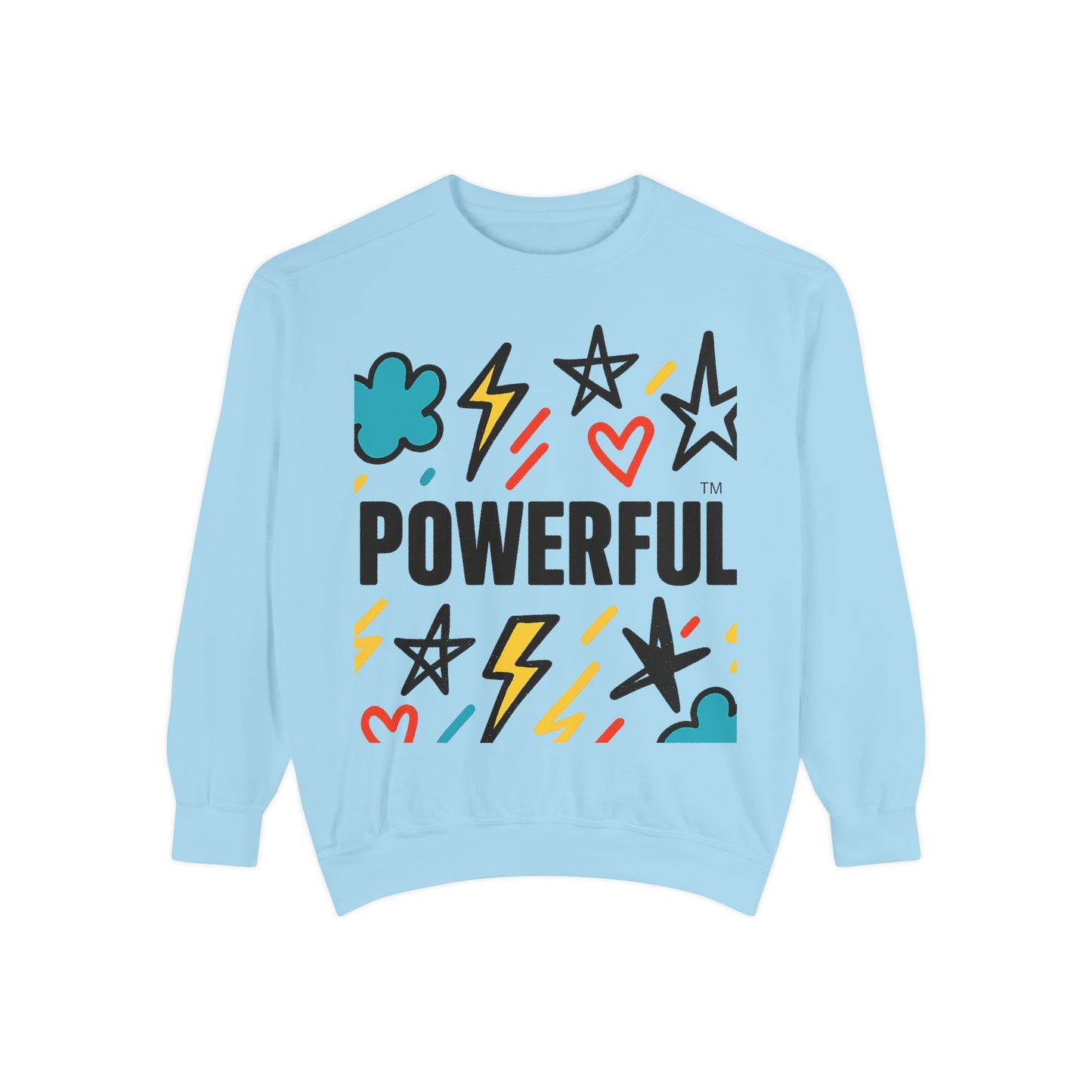 POWERFUL™ Graffiti Sweatshirt – Bold Affirmation for Boys of Color