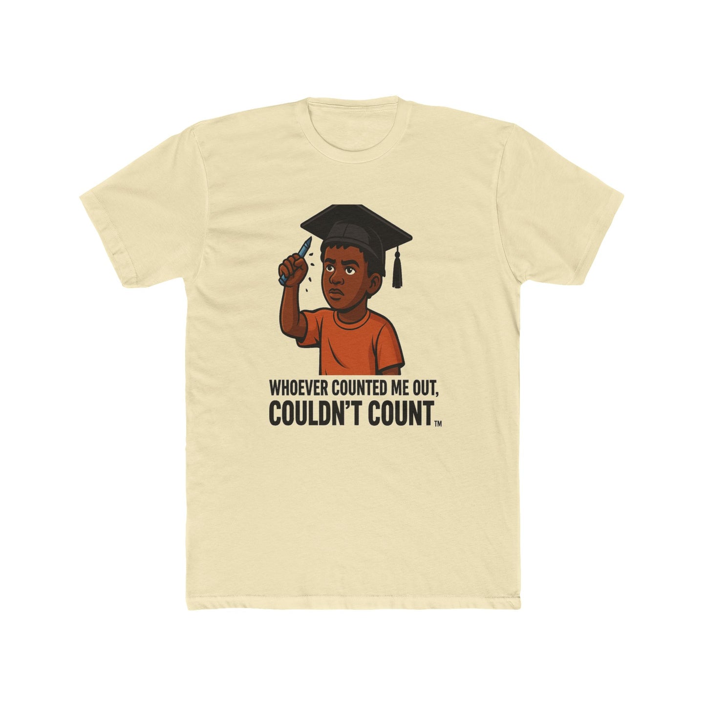 Broken Crayons Collection Whoever Counted Me Out Tee – Empowerment Apparel for Black Youth