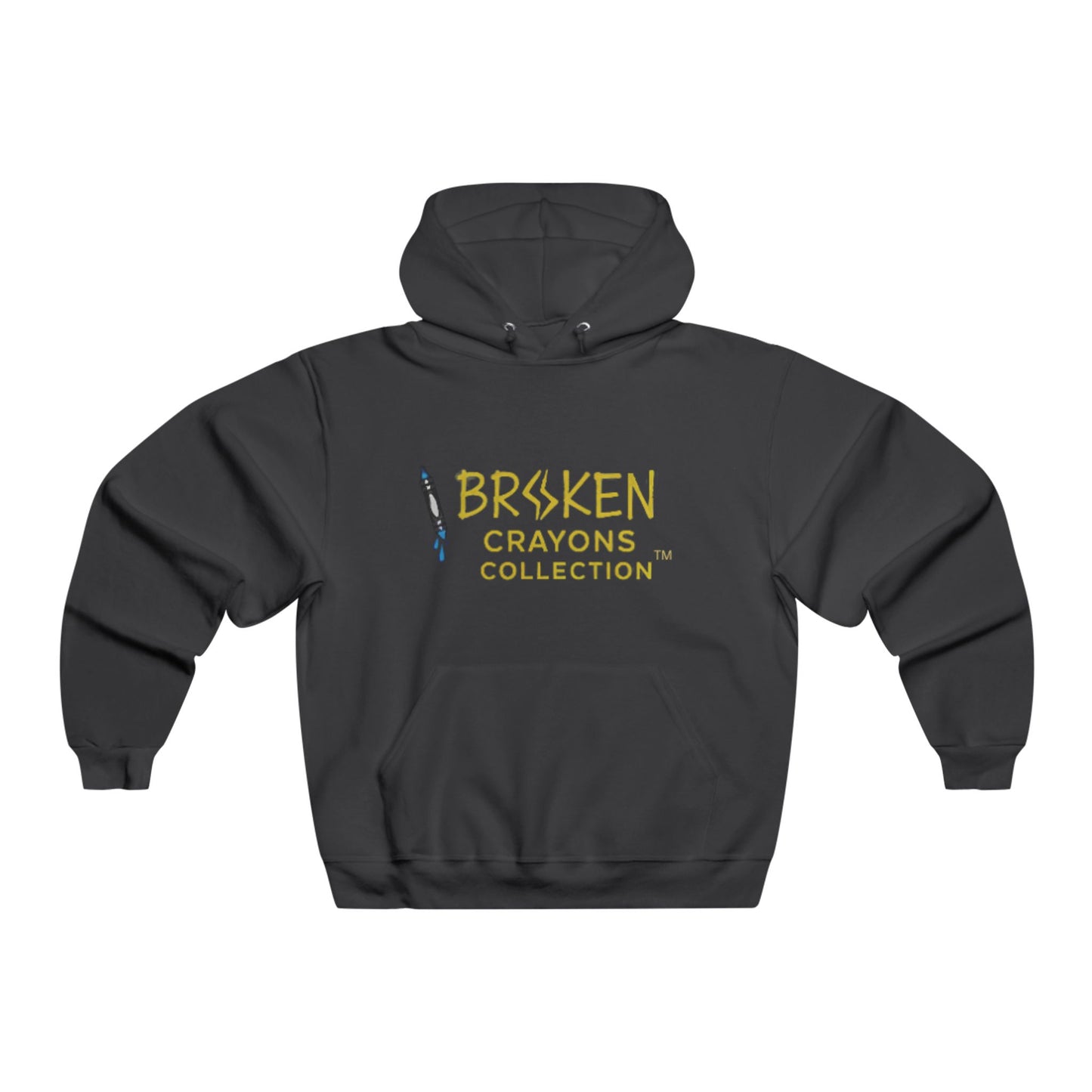 Broken Crayons Collection Hoodie, Inspirational Sweatshirt, Comfortable Casual Wear, Gift for Artists, Motivational Fashion