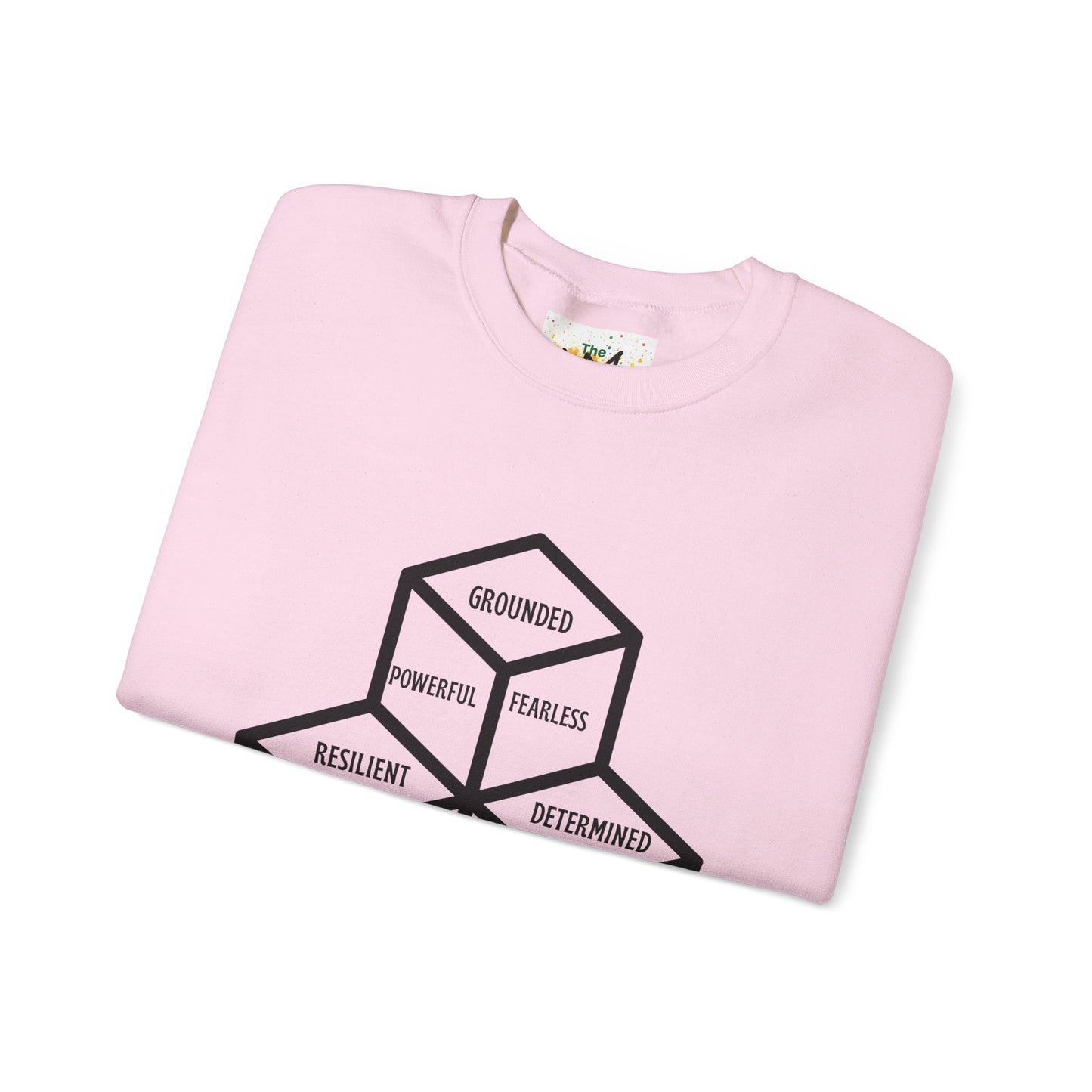 RESET & REFOCUS™ Identity Blocks Sweatshirt – Empowerment Apparel for Young Men