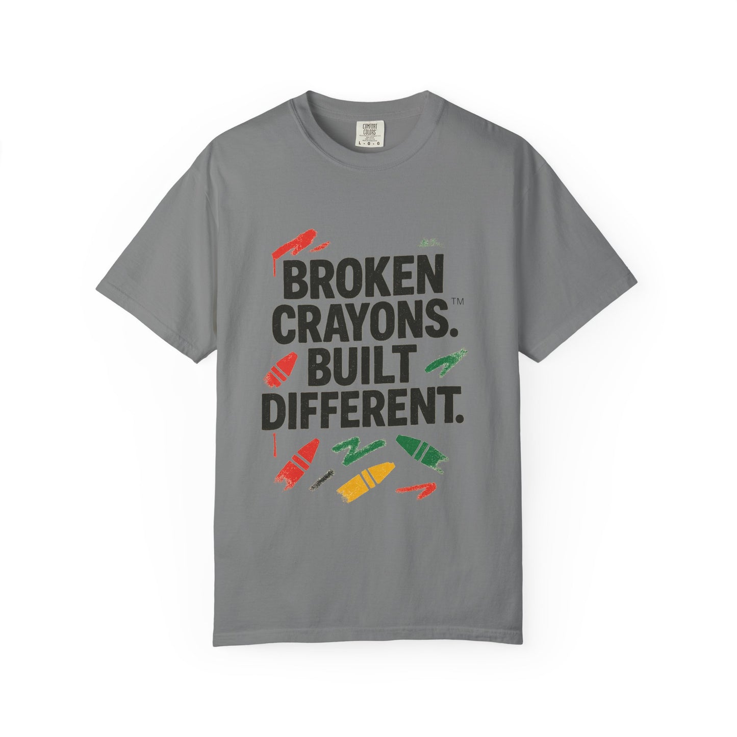 Broken Crayons Built Different™ Tee | Bold Urban Streetwear