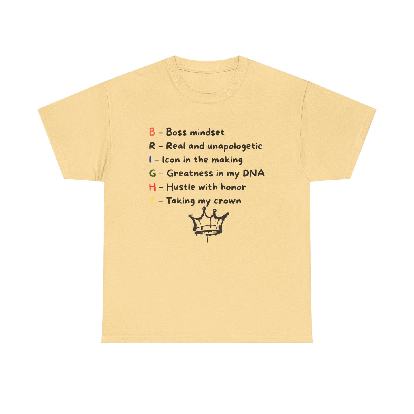 Boss Mindset Unisex Heavy Cotton Tee | Empowering Apparel for Aspiring Entrepreneurs, Motivational Gift, Casual Wear