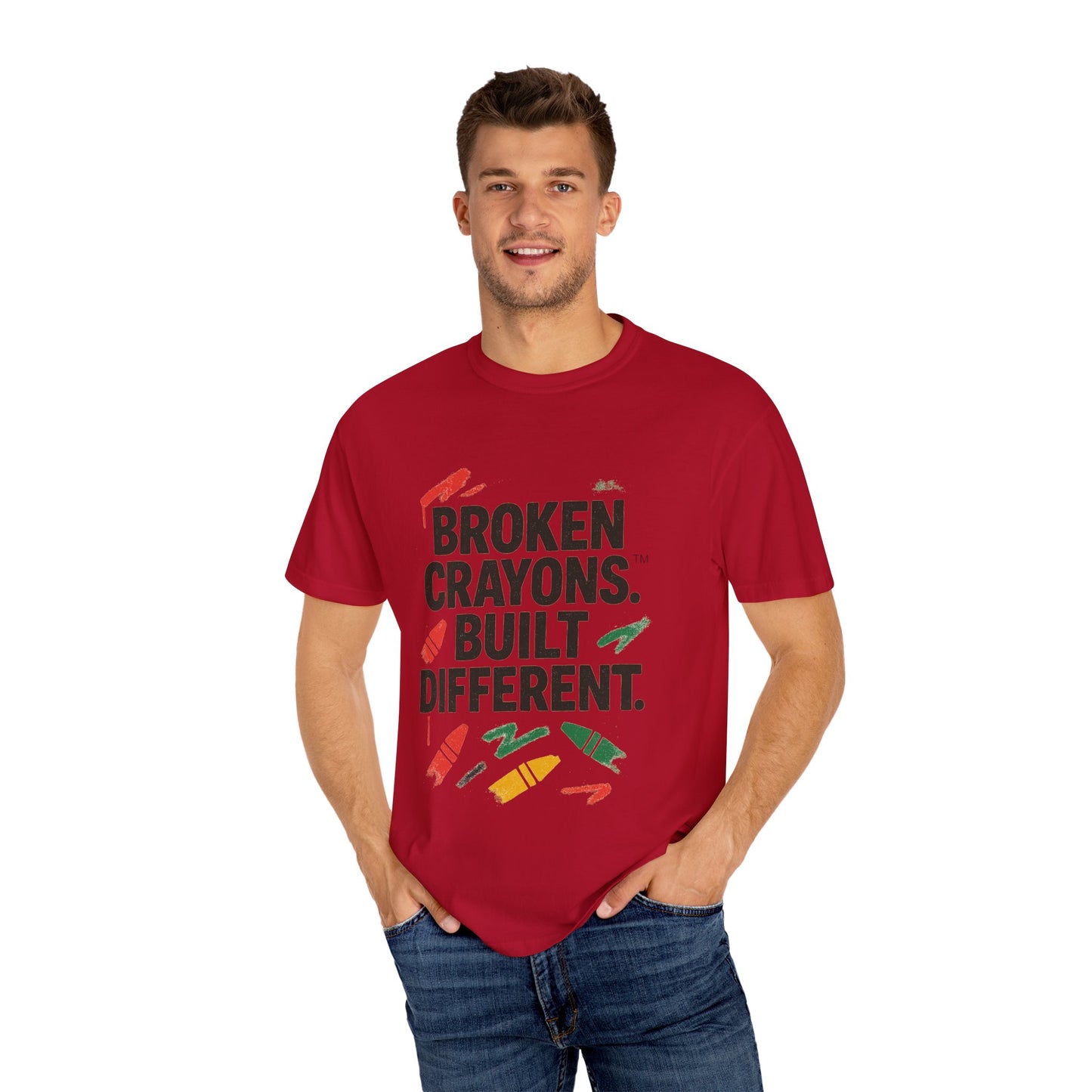 Broken Crayons Built Different™ Tee | Bold Urban Streetwear