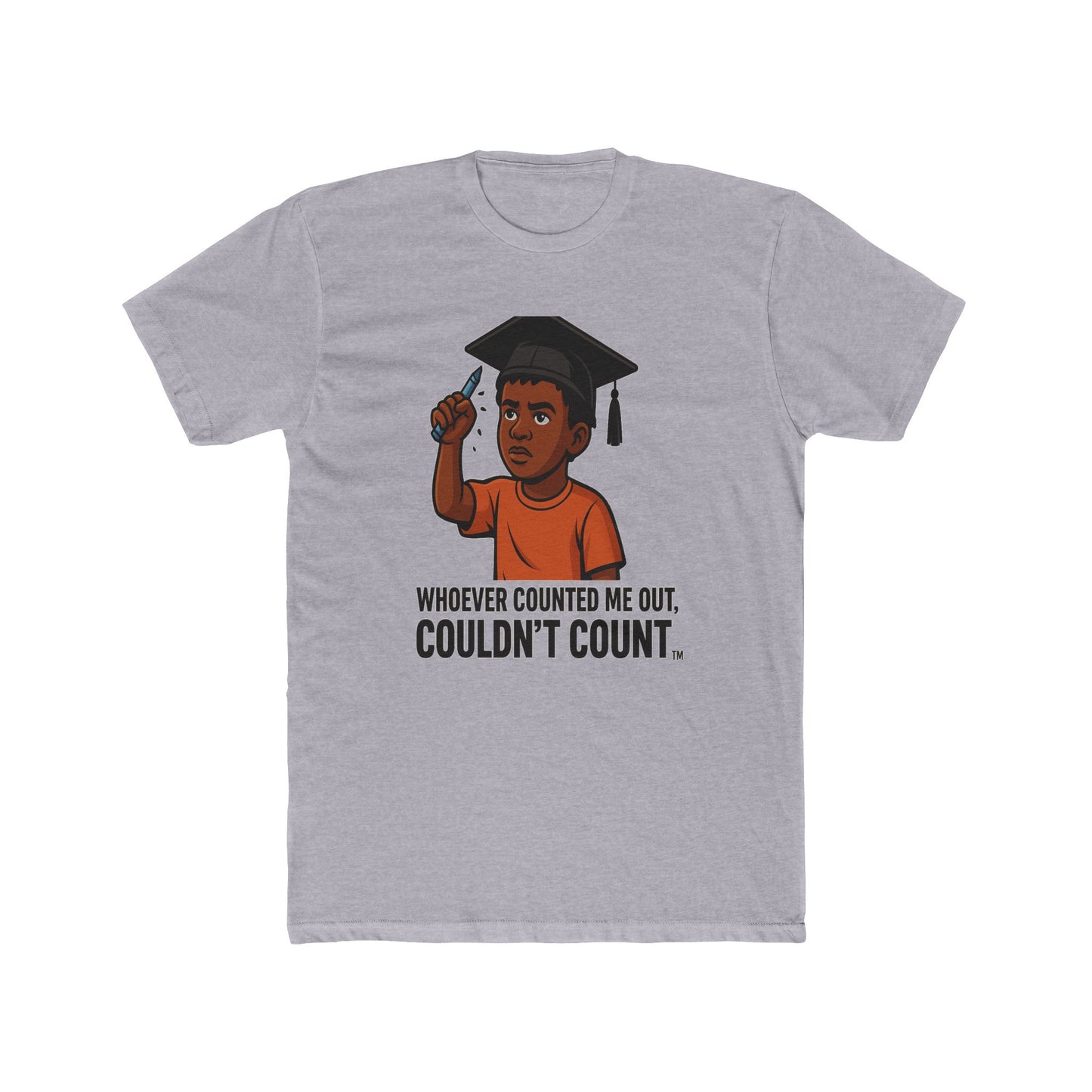 Broken Crayons Collection Whoever Counted Me Out Tee – Empowerment Apparel for Black Youth
