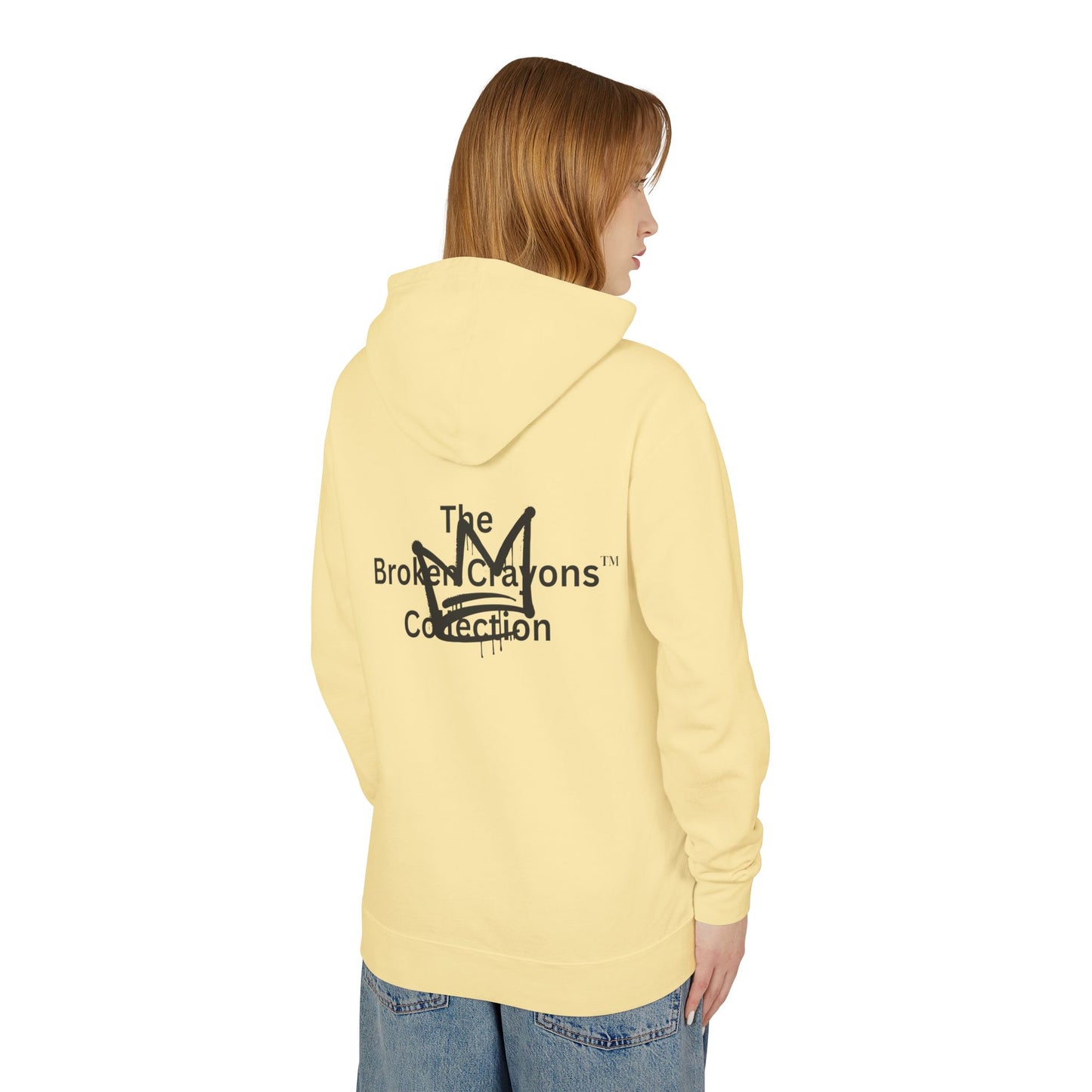 Unisex Hooded Sweatshirt - 'Thinking Thug, Higher Unleashing Greatness' - Motivational Gift, Everyday Casualwear, Unique Statement Piece