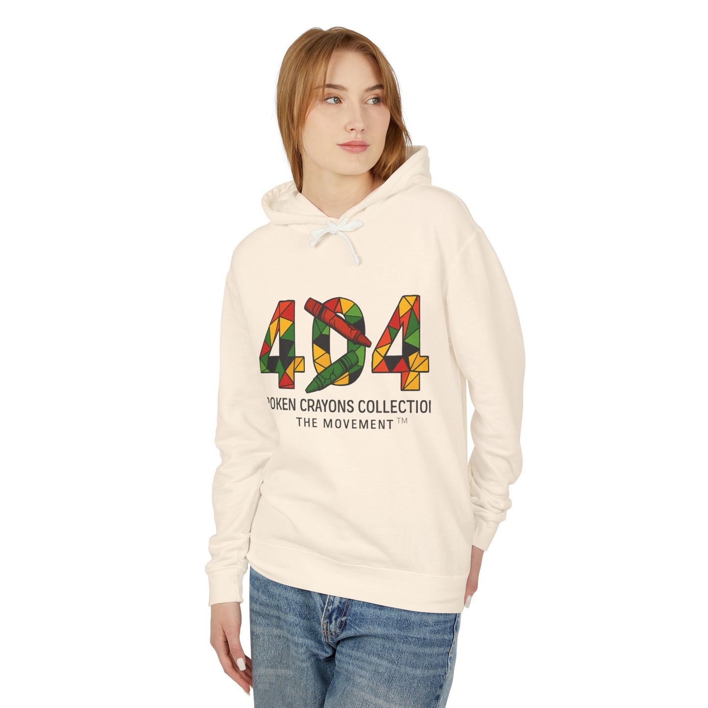 404 ATL Hoodie – Broken Crayons Collection | Pan-African Streetwear for the Movement