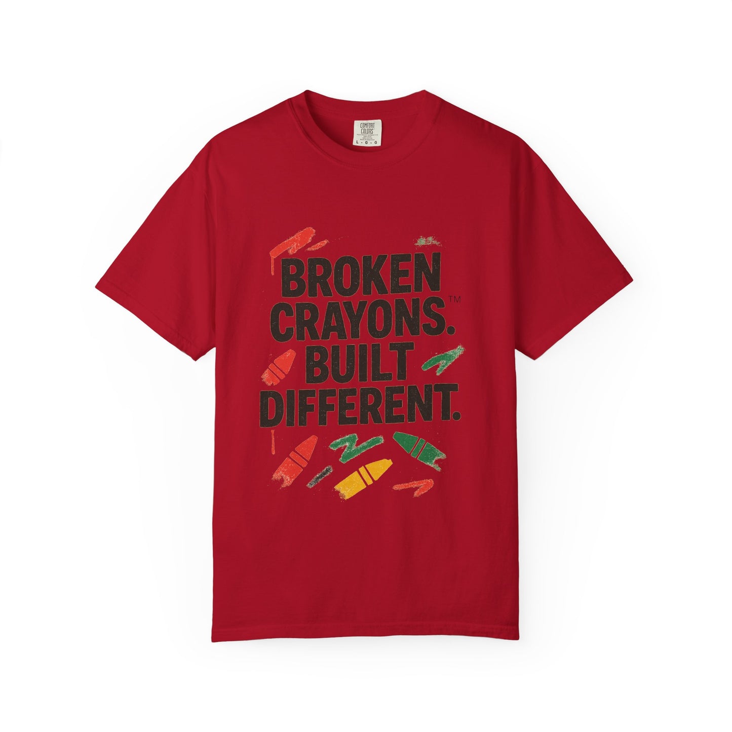 Broken Crayons Built Different™ Tee | Bold Urban Streetwear
