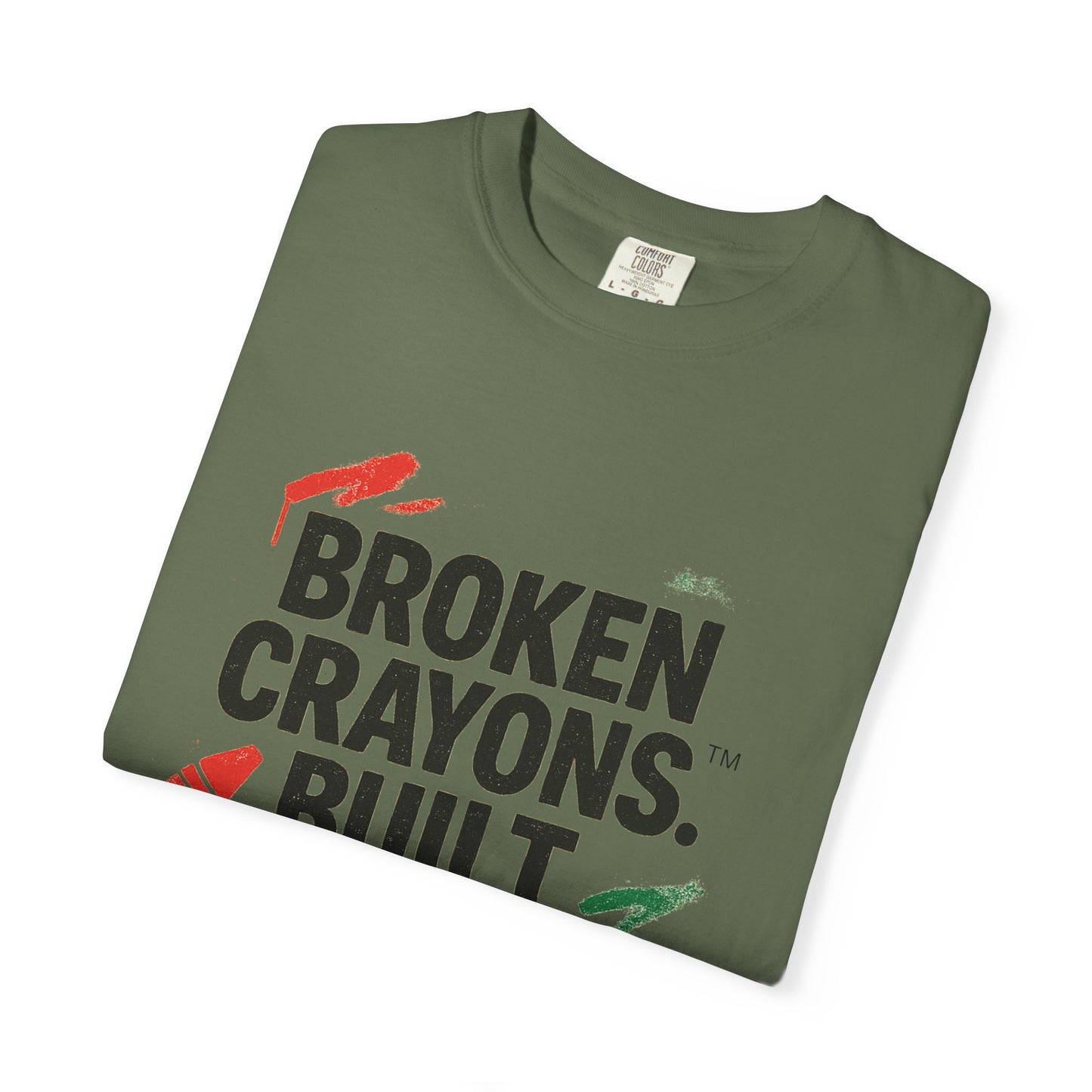 Broken Crayons Built Different™ Tee | Bold Urban Streetwear