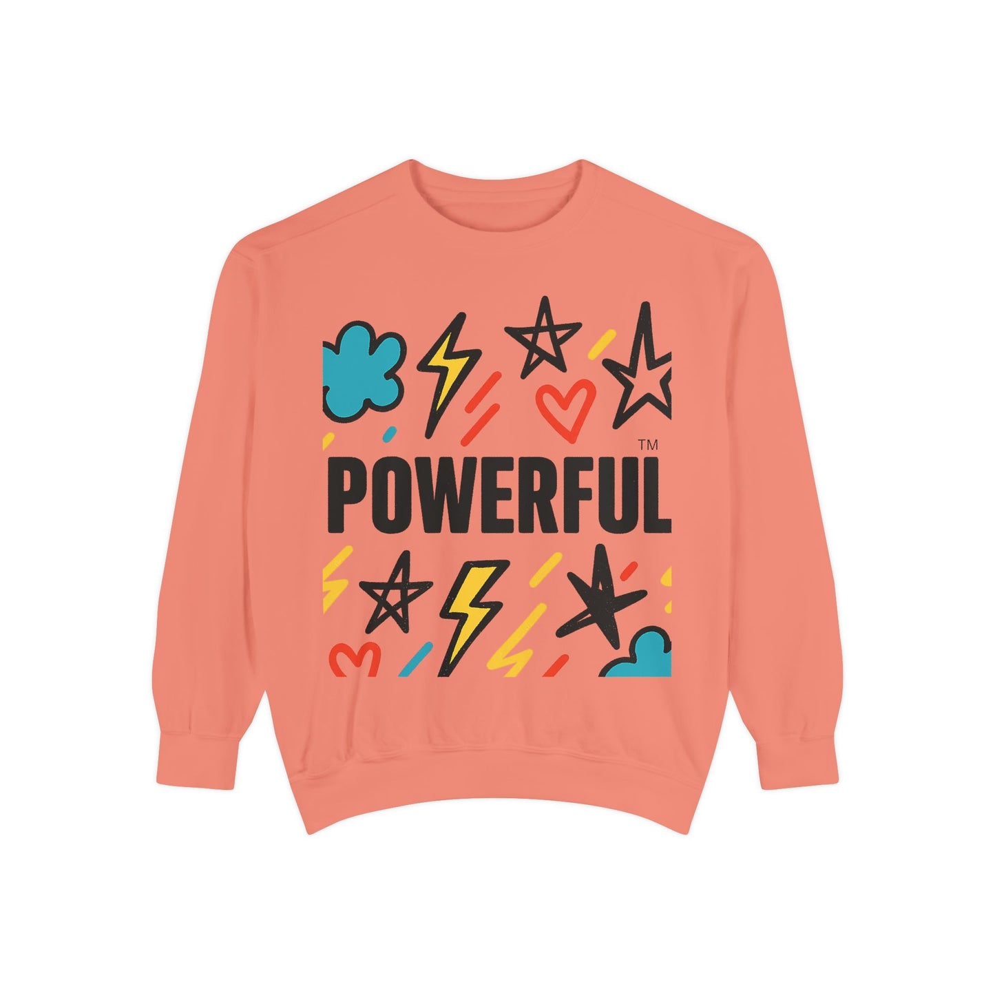 POWERFUL™ Graffiti Sweatshirt – Bold Affirmation for Boys of Color