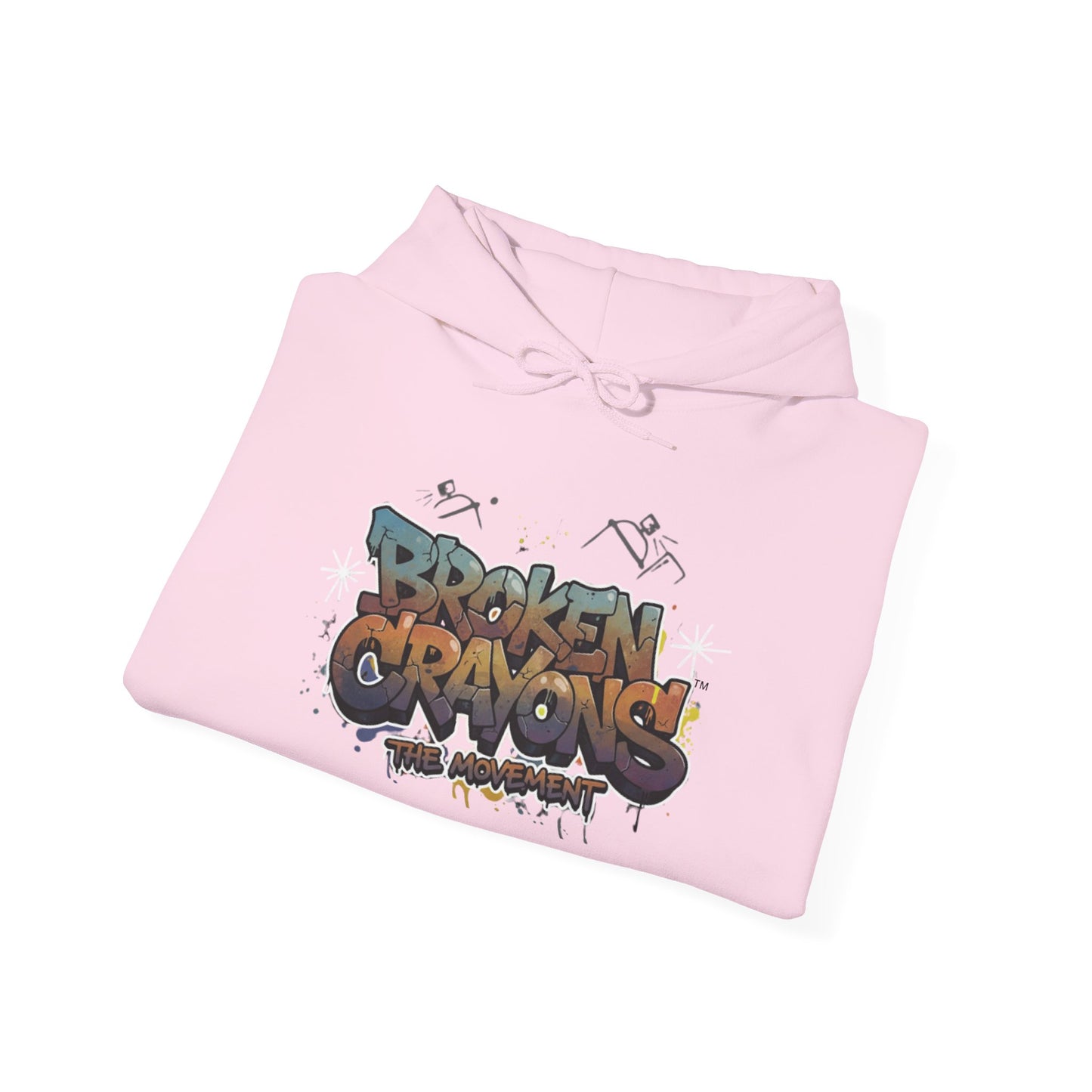 Graffiti Hoodie – Broken Crayons Collection™ | Bold Streetwear for the Movement