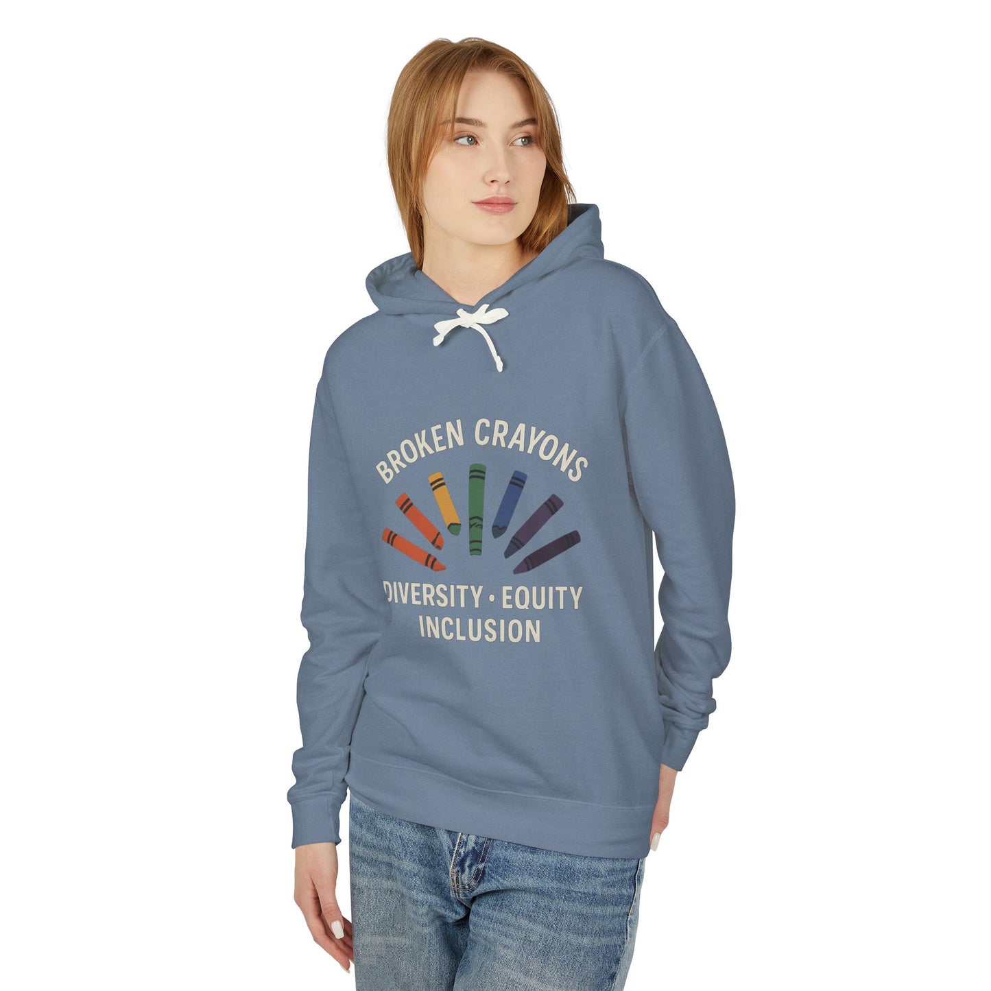Broken Crayons™ Diversity Hoodie – “I Am a Boy of Color…PERIOD!” Empowerment Streetwear
