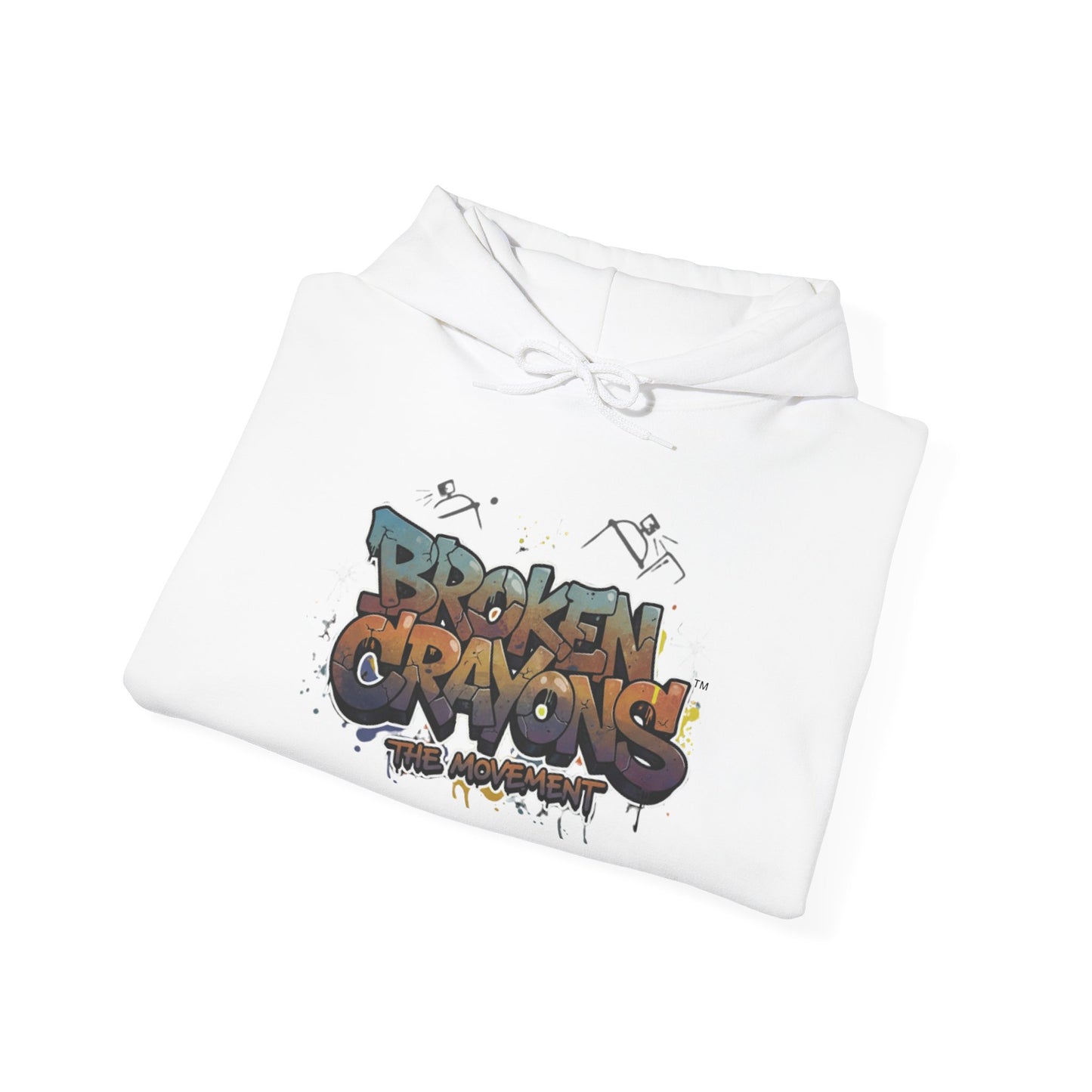 Graffiti Hoodie – Broken Crayons Collection™ | Bold Streetwear for the Movement