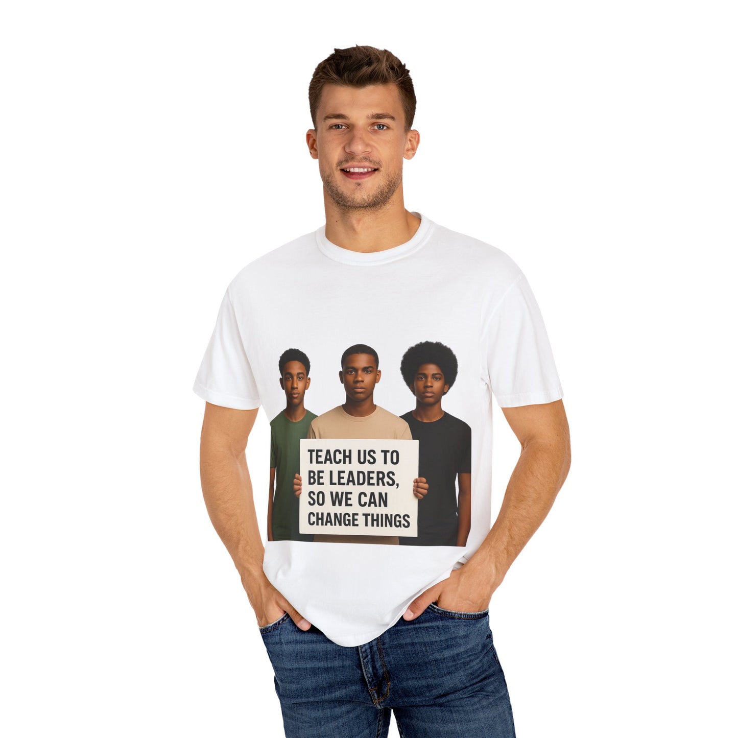 Empowering Leaders T-Shirt, Unisex Activism Tee, Social Change Apparel, Gift for Change Makers, Casual Statement Top